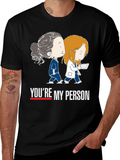 Youre My Person Black Tee