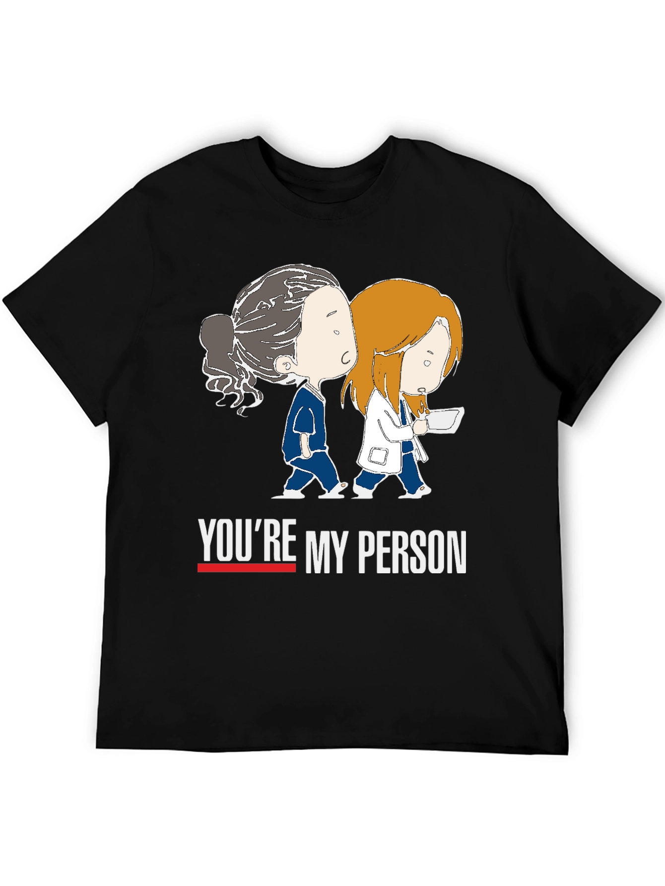 Youre My Person Black Tee