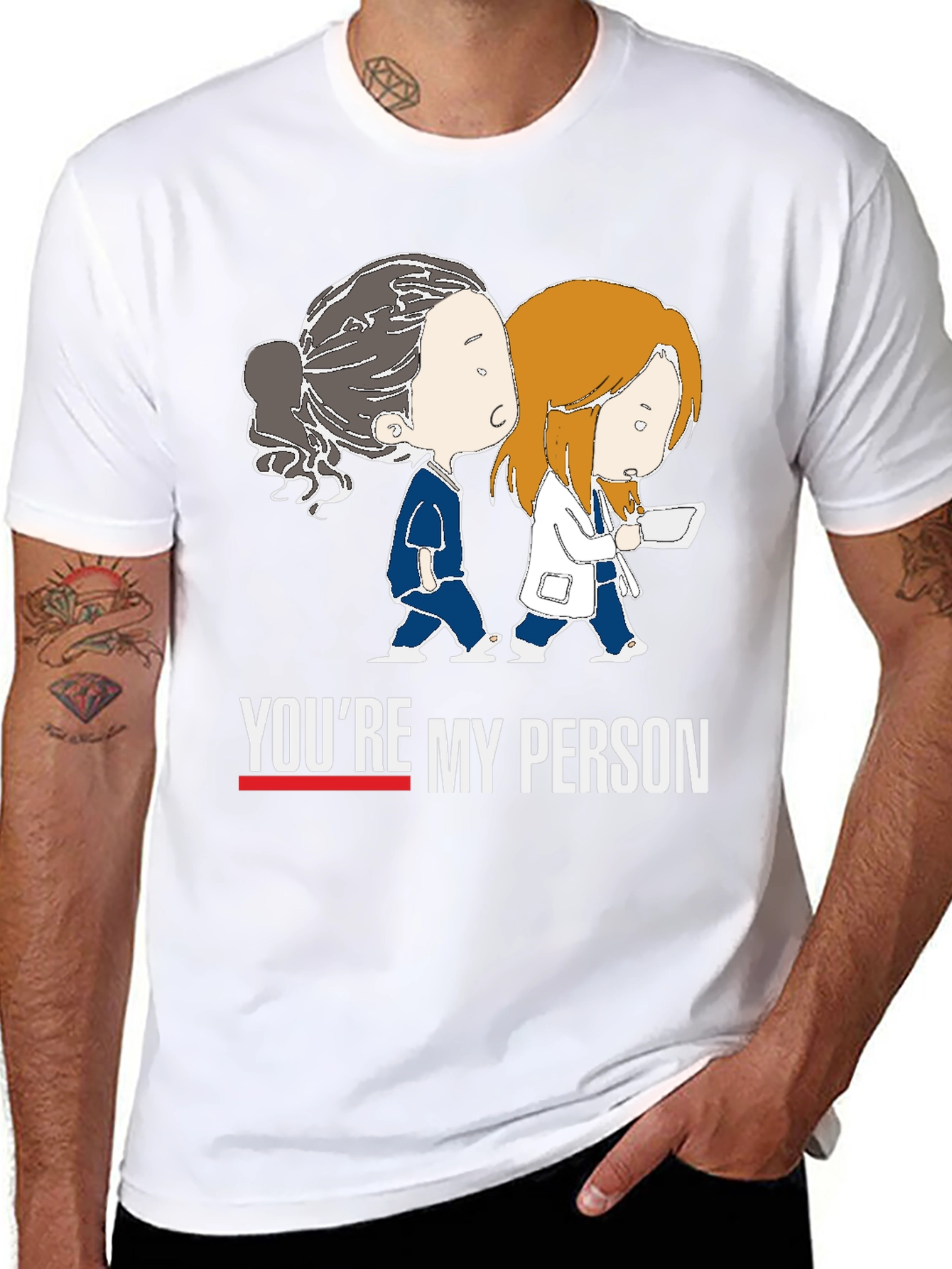 Youre My Person Black Tee