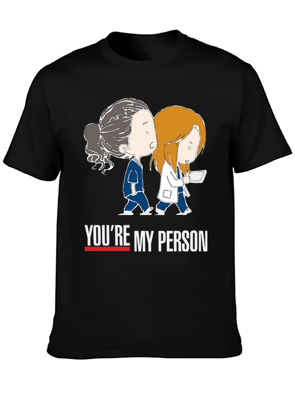 Youre My Person Black Tee