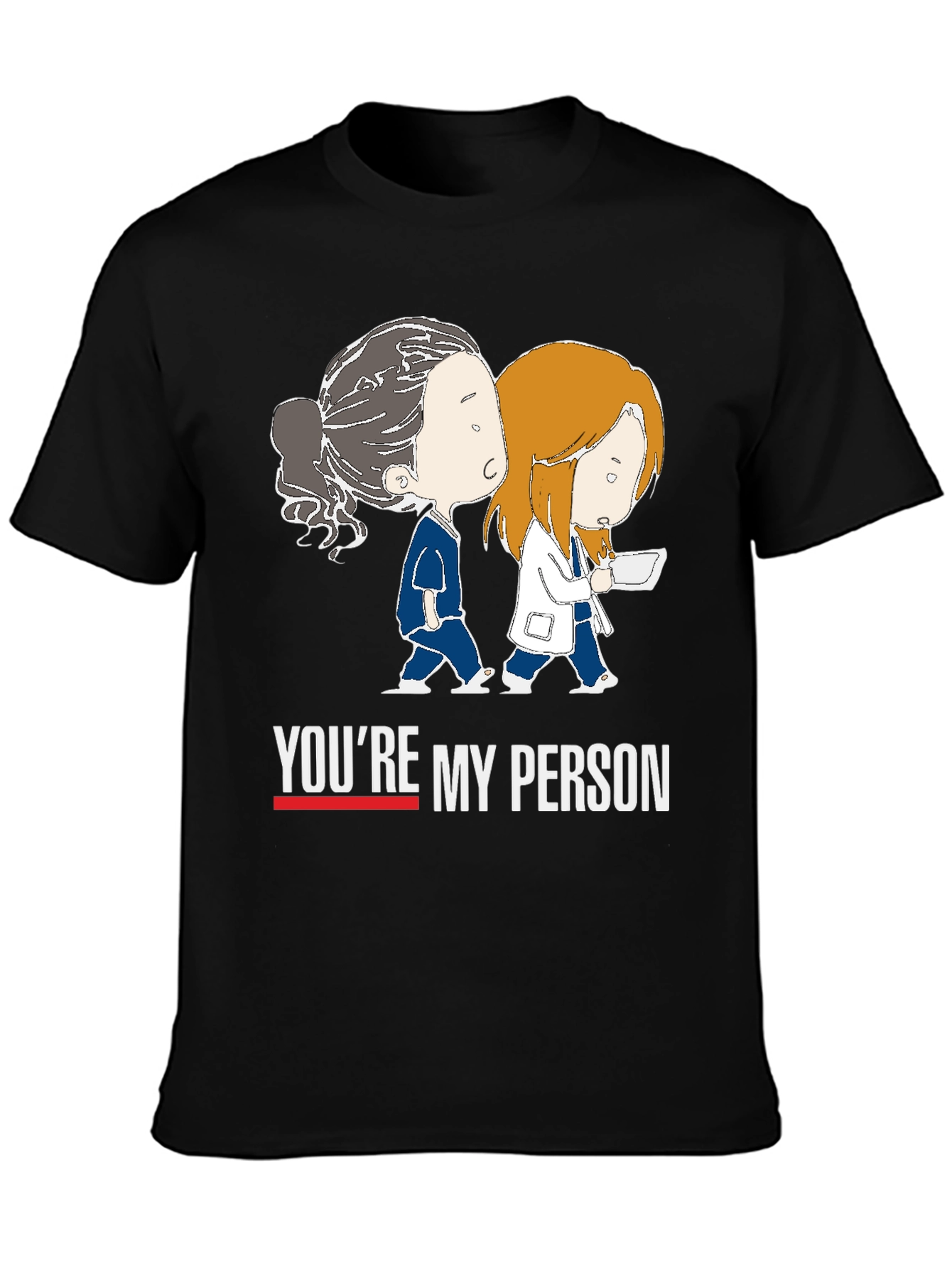 Youre My Person Black Tee
