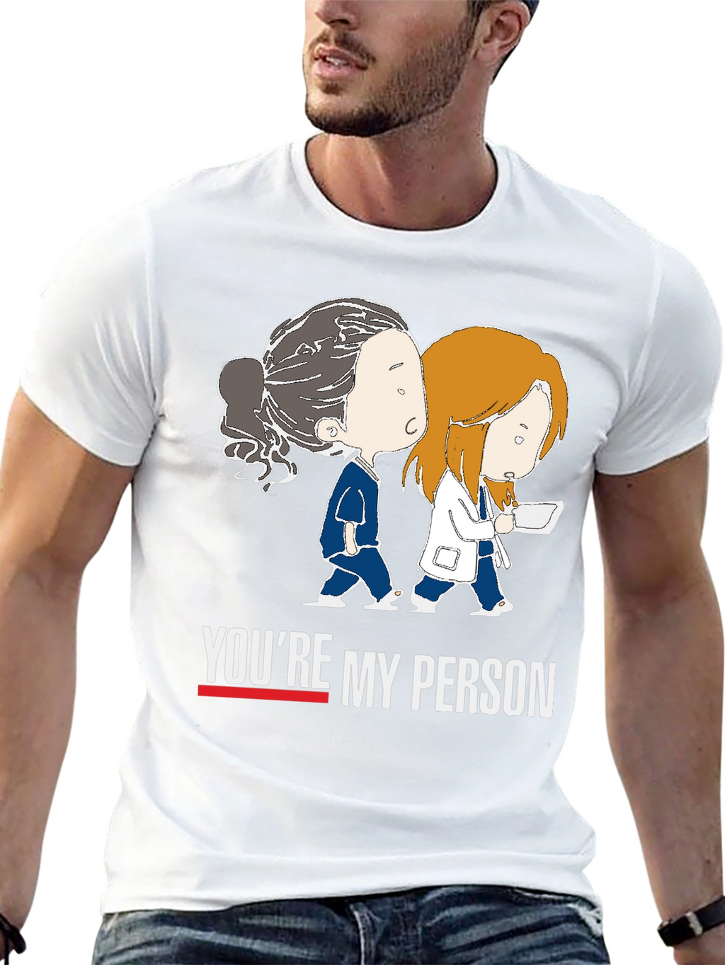 Youre My Person Black Tee