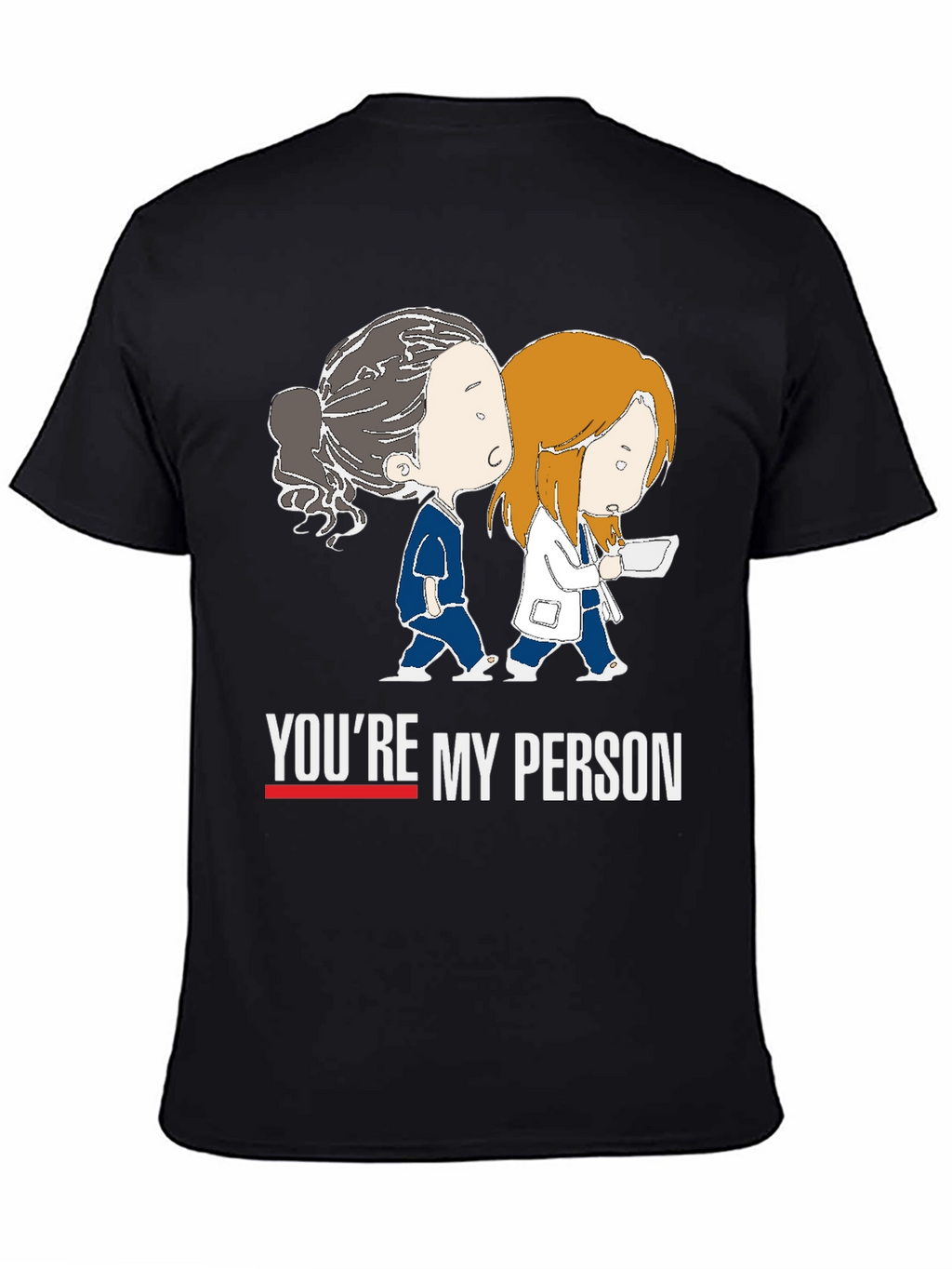 Youre My Person Black Tee