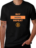 Buy HODL Repeat Crypto Bitcoin T-Shirt