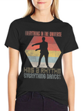 Everything Dances T-Shirt - Universe Rhythm Graphic Tee