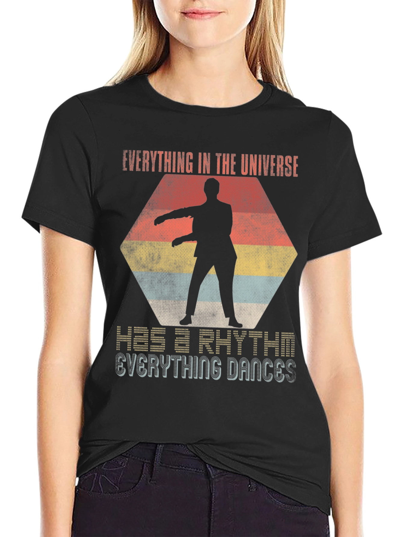 Everything Dances T-Shirt - Universe Rhythm Graphic Tee