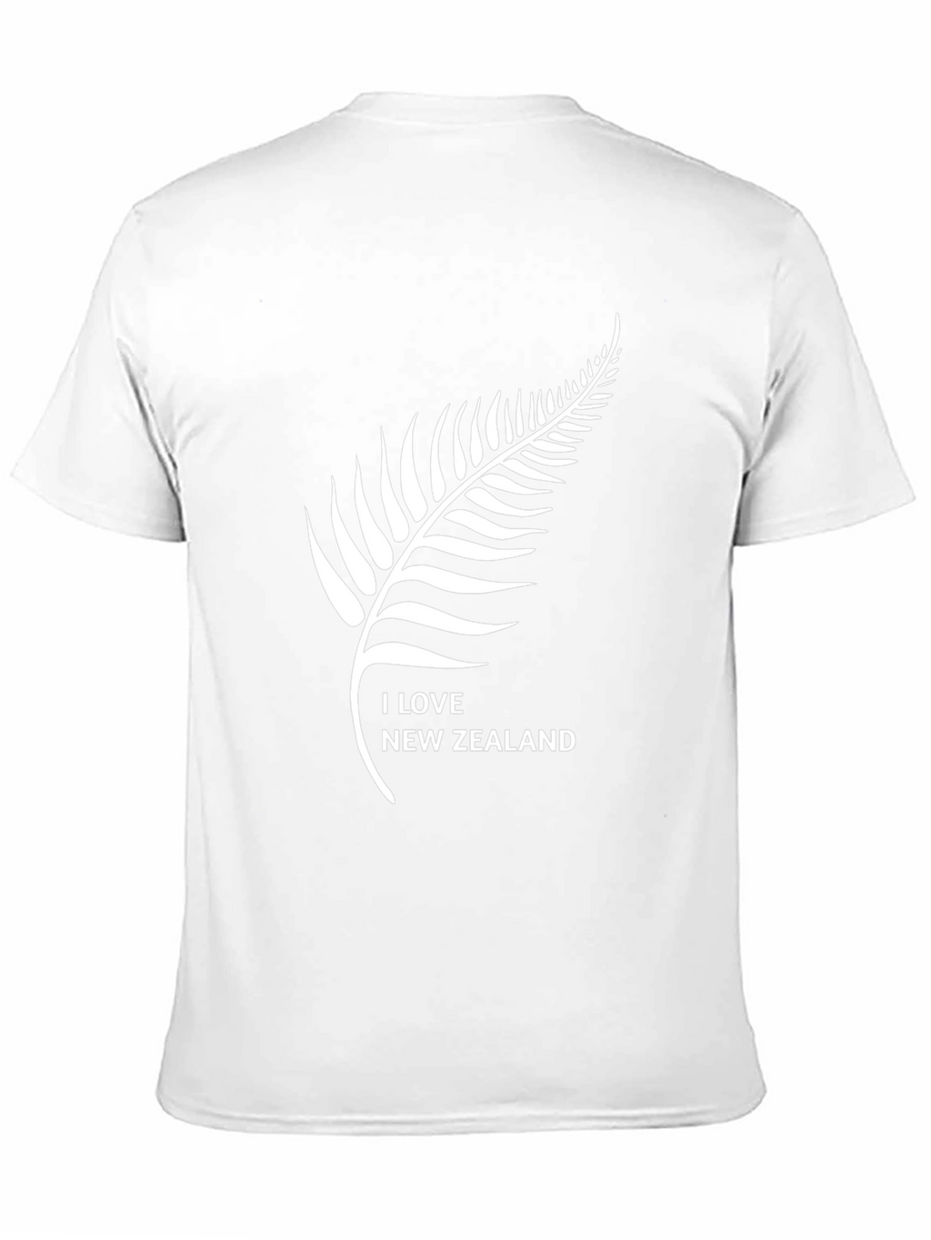 I Love New Zealand Black T-Shirt