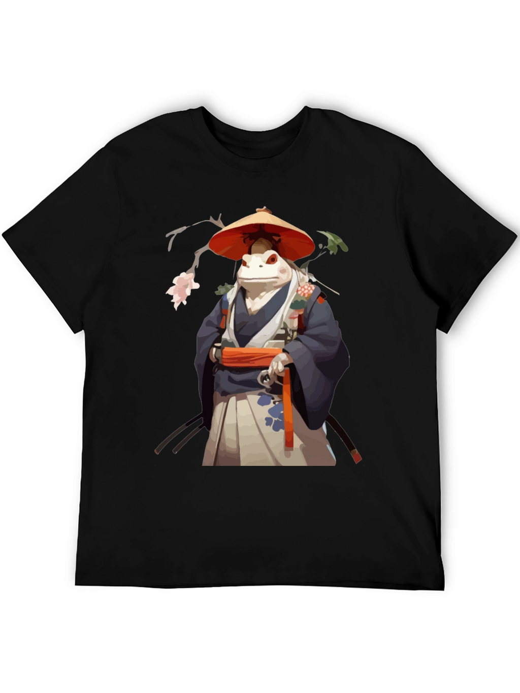 Frog Samurai T-Shirt - Cool Unique Design