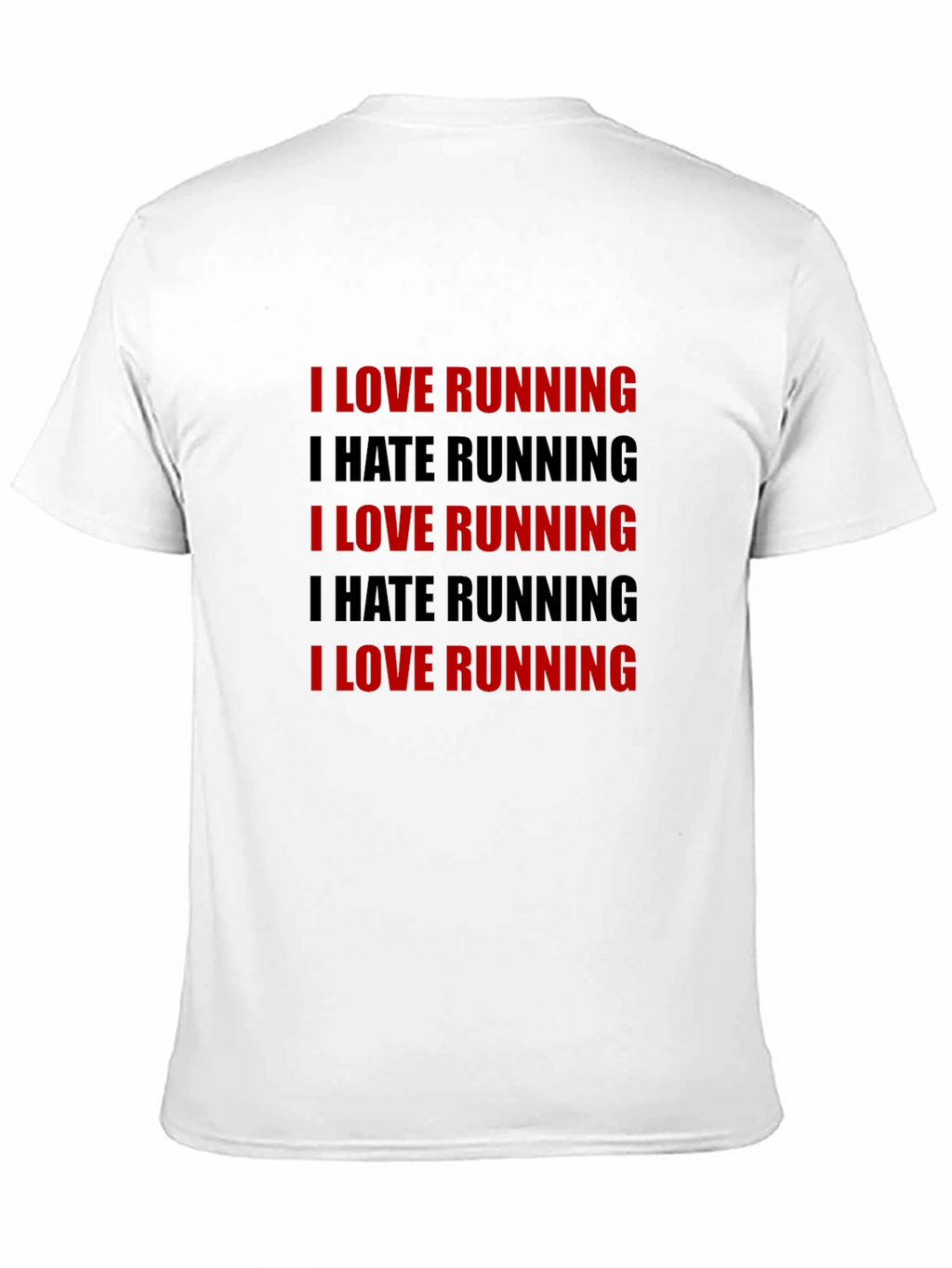 Running Love Hate T-Shirt - Black