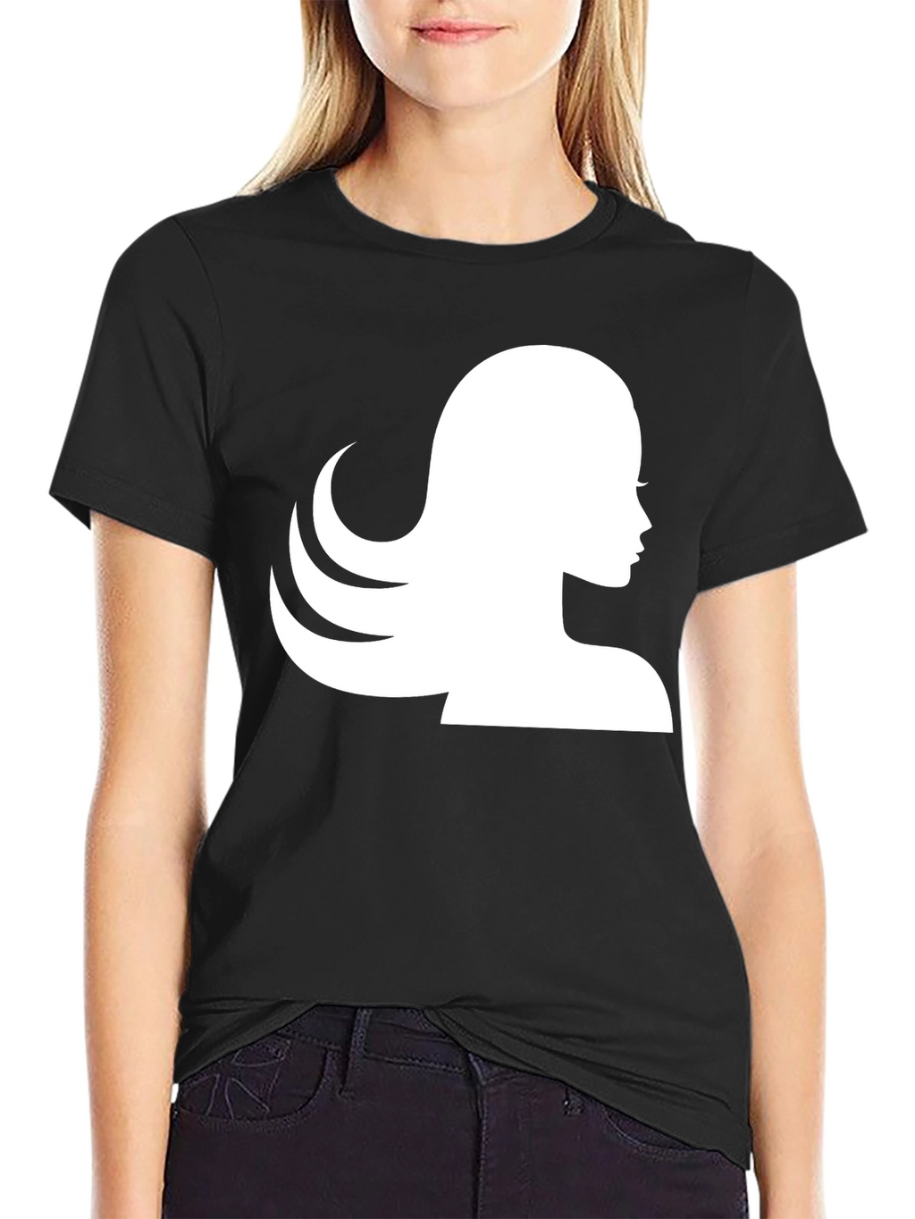 Silhouette Graphic Tee - Black T-Shirt