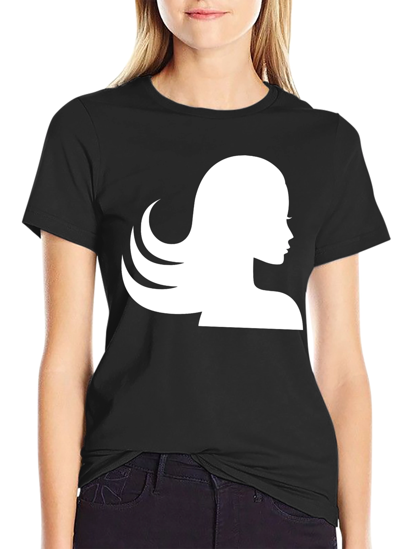 Silhouette Graphic Tee - Black T-Shirt
