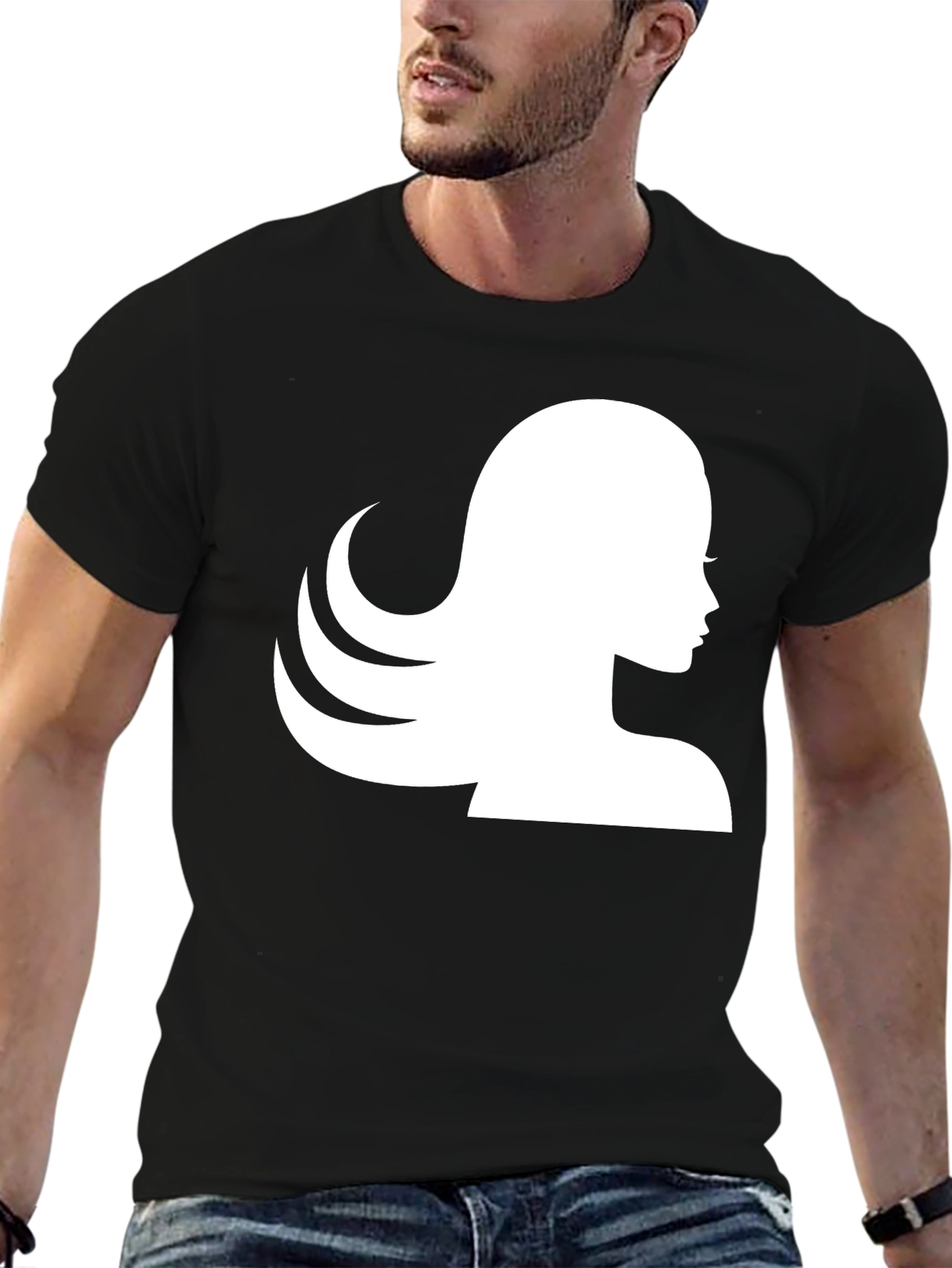 Silhouette Graphic Tee - Black T-Shirt
