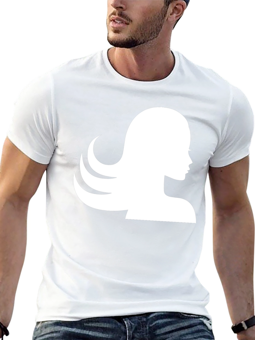 Silhouette Graphic Tee - Black T-Shirt