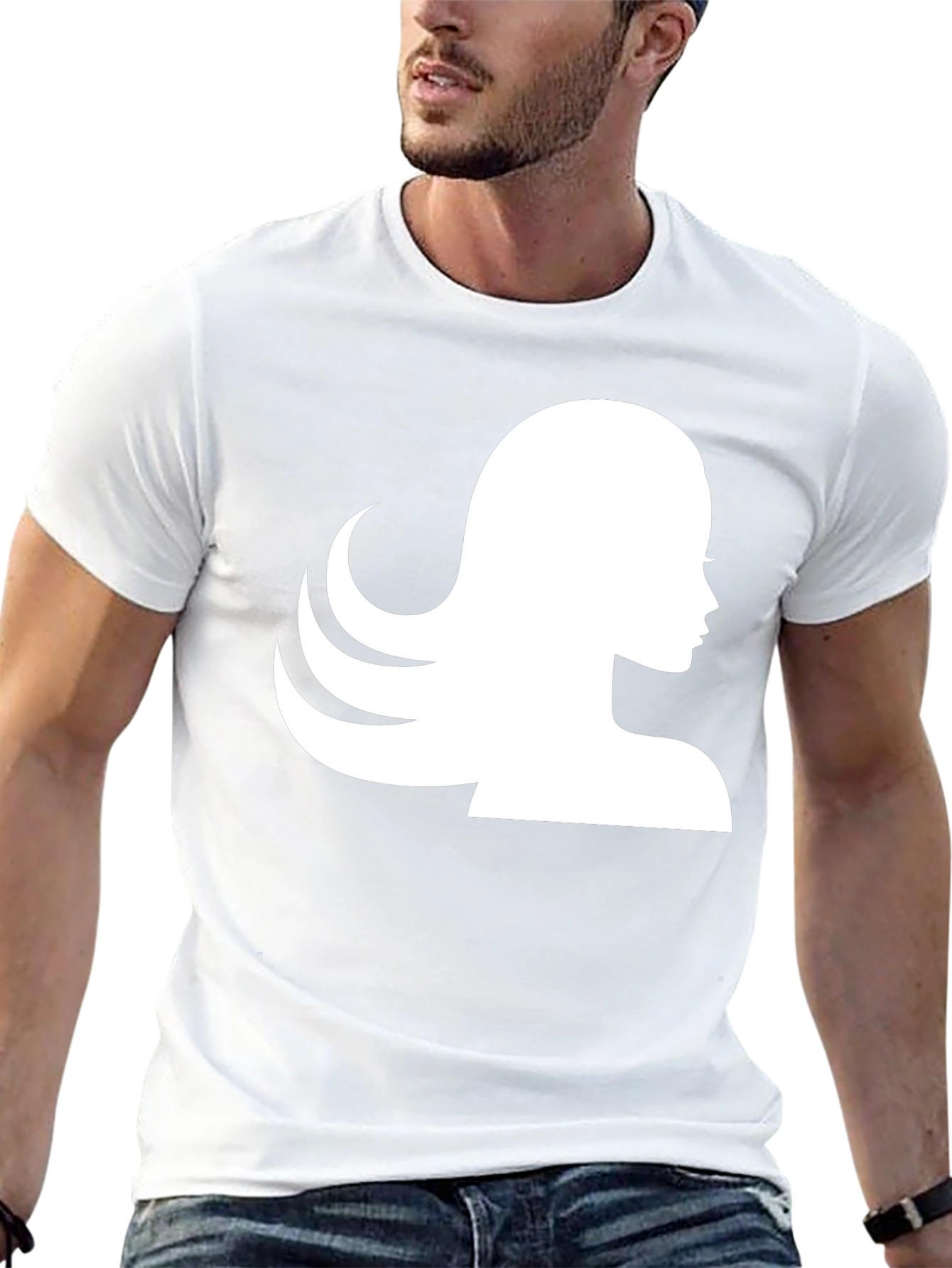 Silhouette Graphic Tee - Black T-Shirt