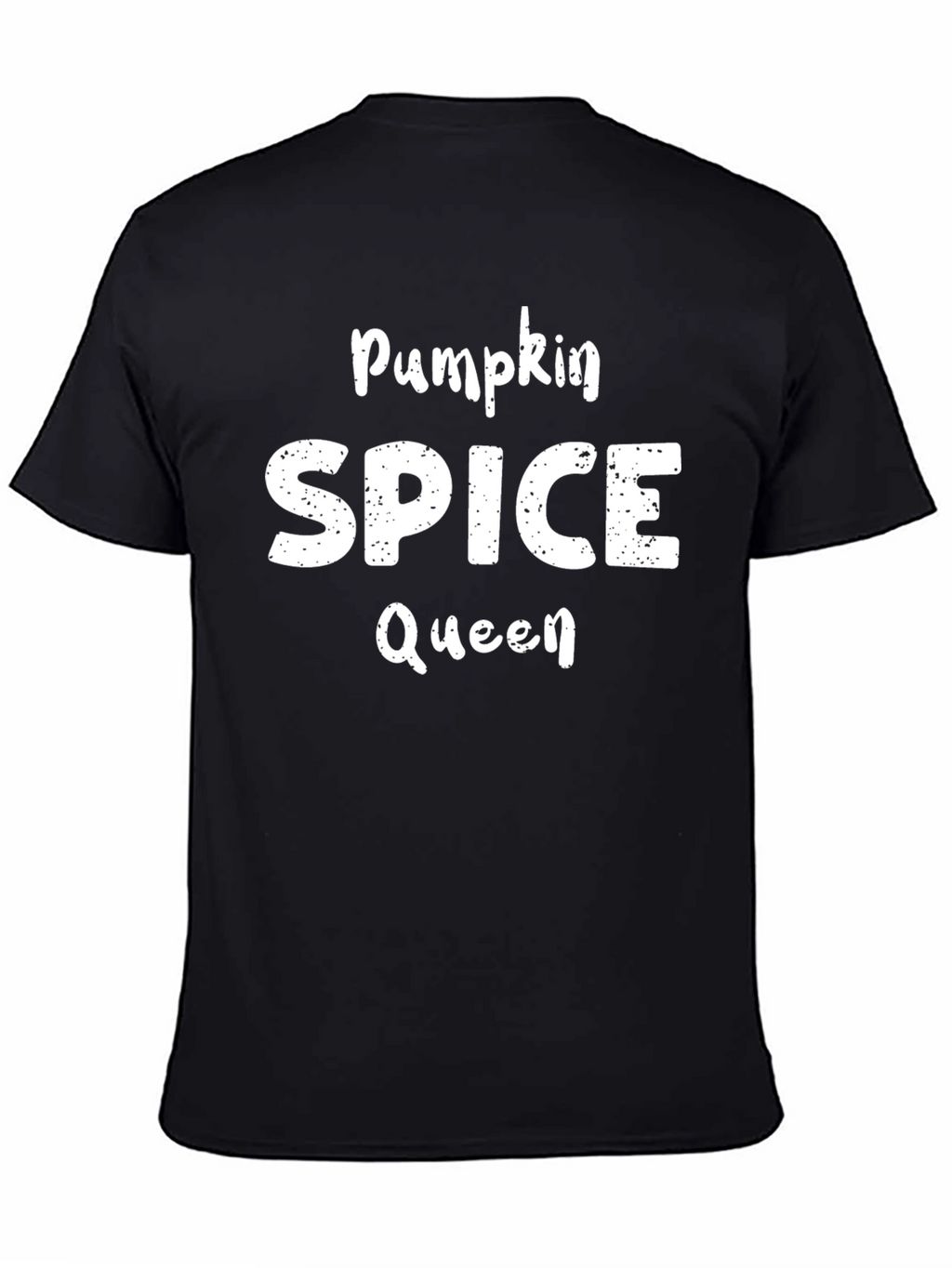 Pumpkin Spice Queen Black T-Shirt