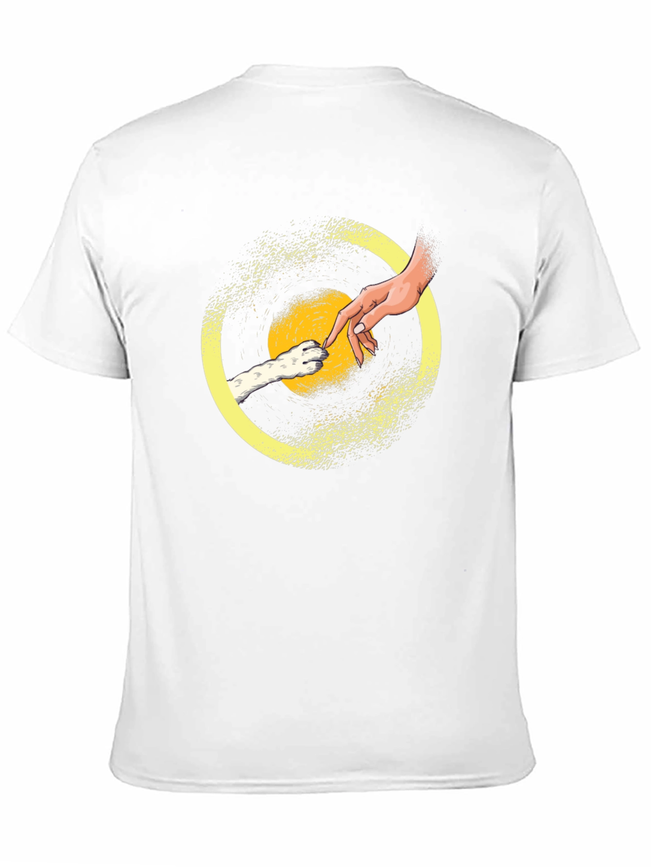 Creation of Cat T-Shirt - Funny Feline Lover Tee