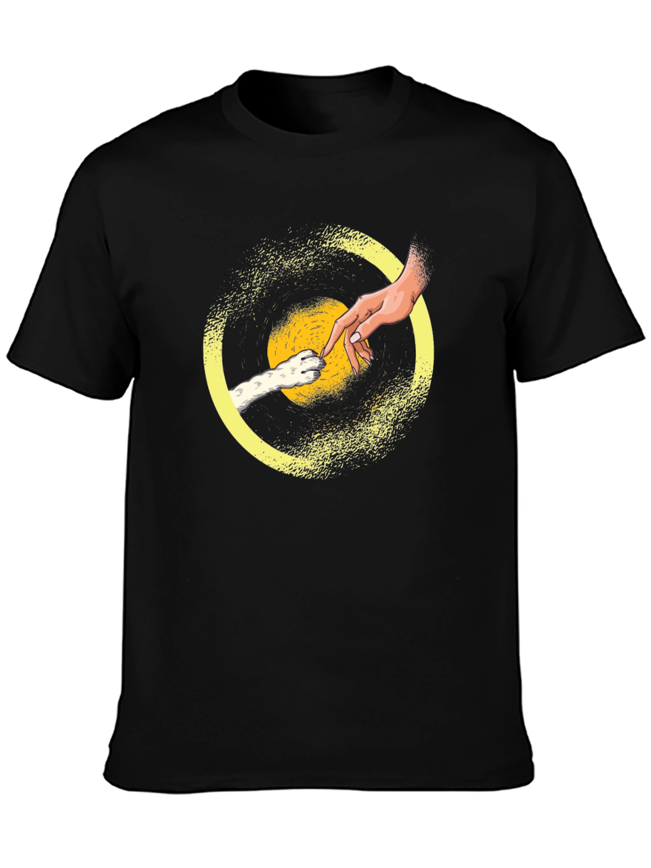 Creation of Cat T-Shirt - Funny Feline Lover Tee