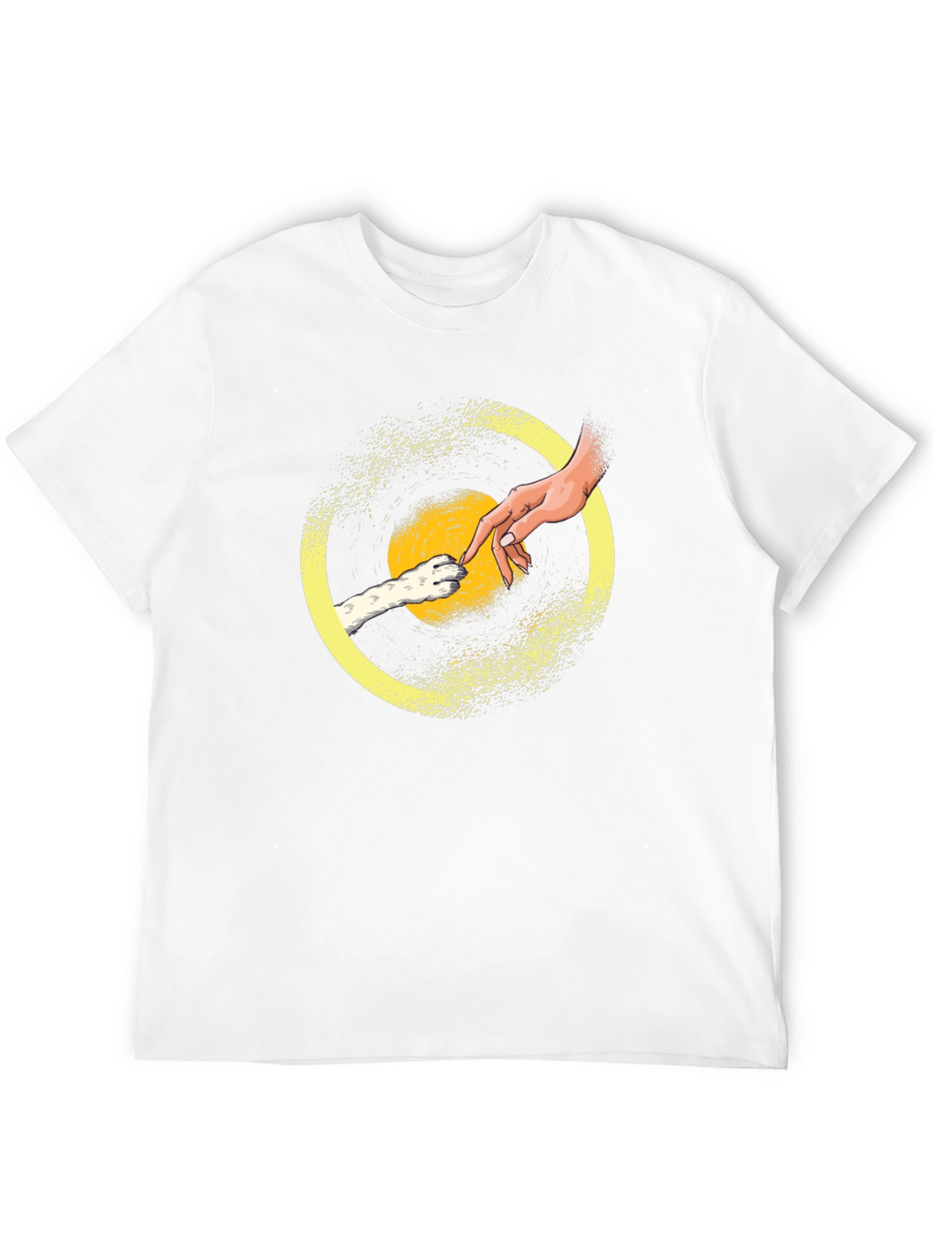 Creation of Cat T-Shirt - Funny Feline Lover Tee
