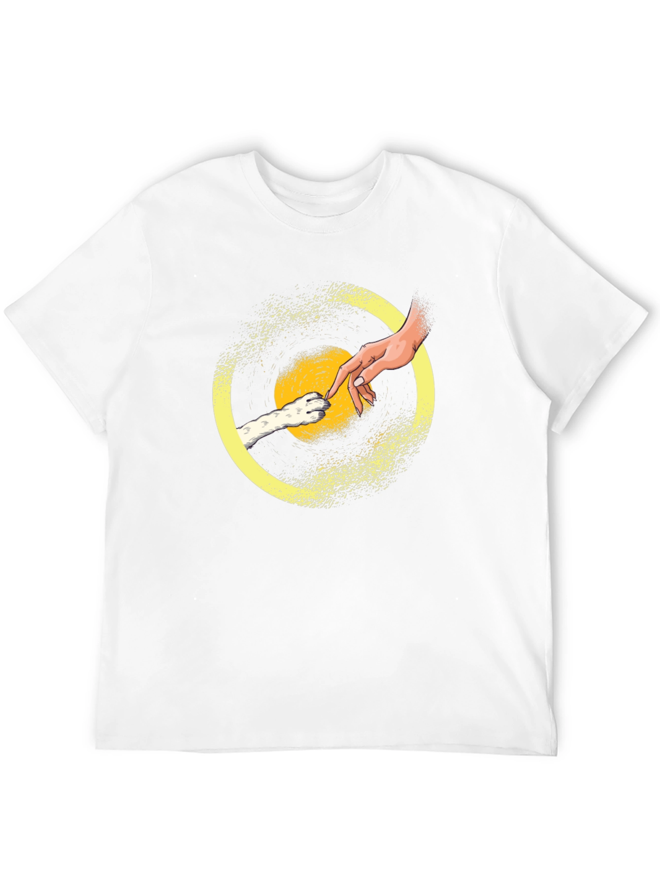 Creation of Cat T-Shirt - Funny Feline Lover Tee