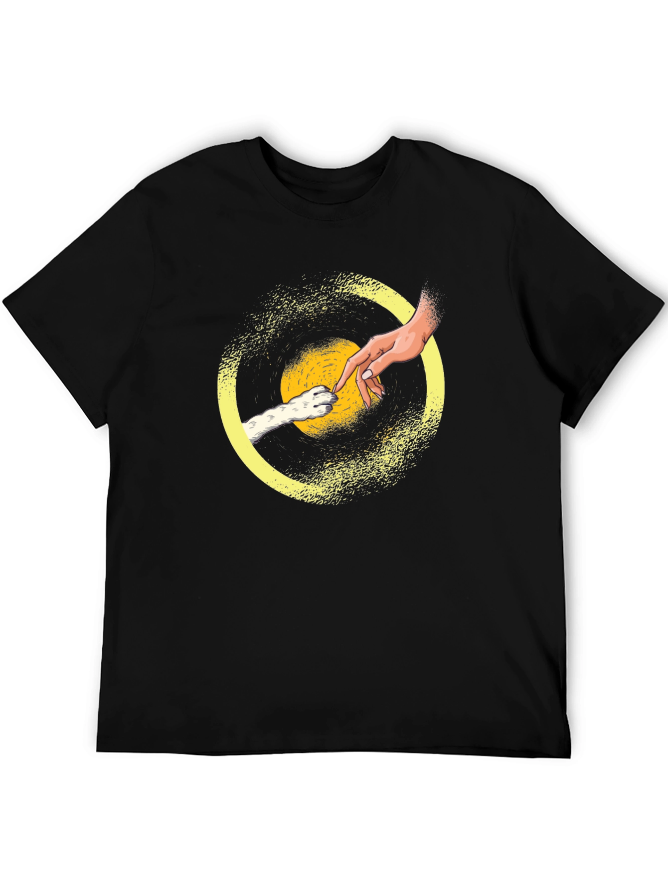 Creation of Cat T-Shirt - Funny Feline Lover Tee