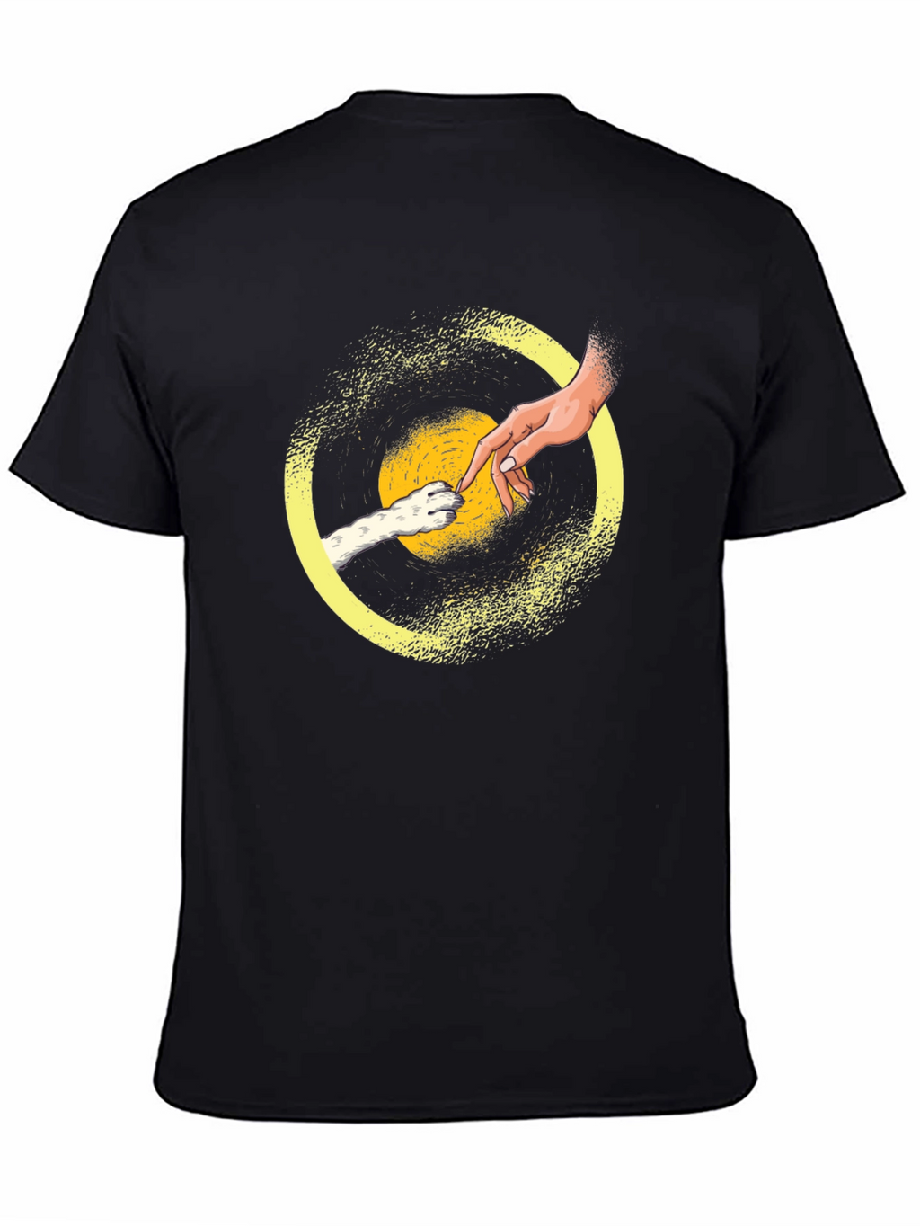 Creation of Cat T-Shirt - Funny Feline Lover Tee