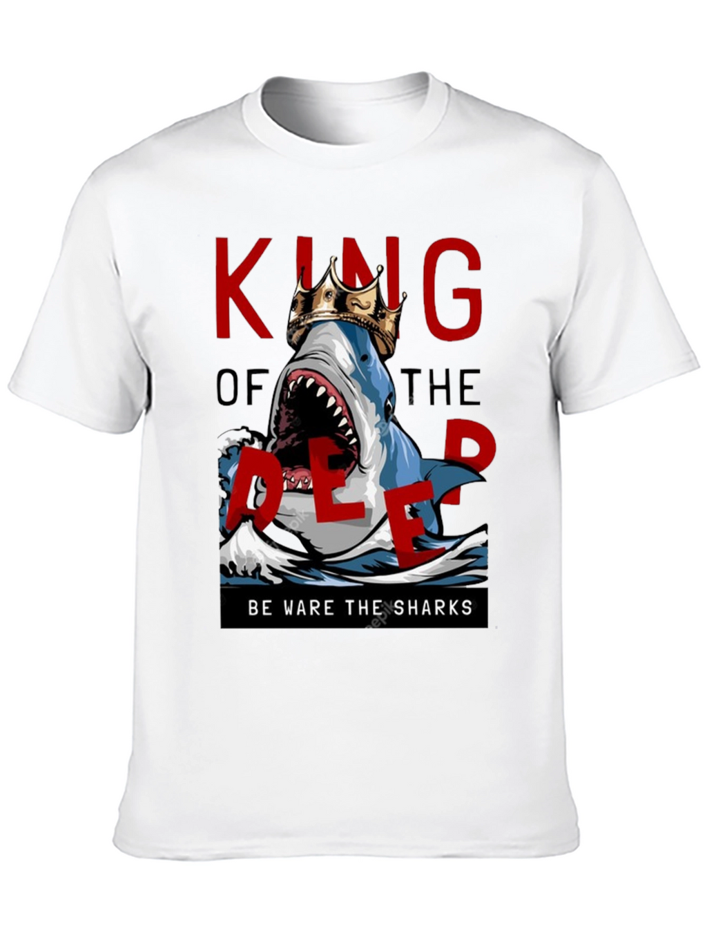 King of the Deep Shark Graphic Tee