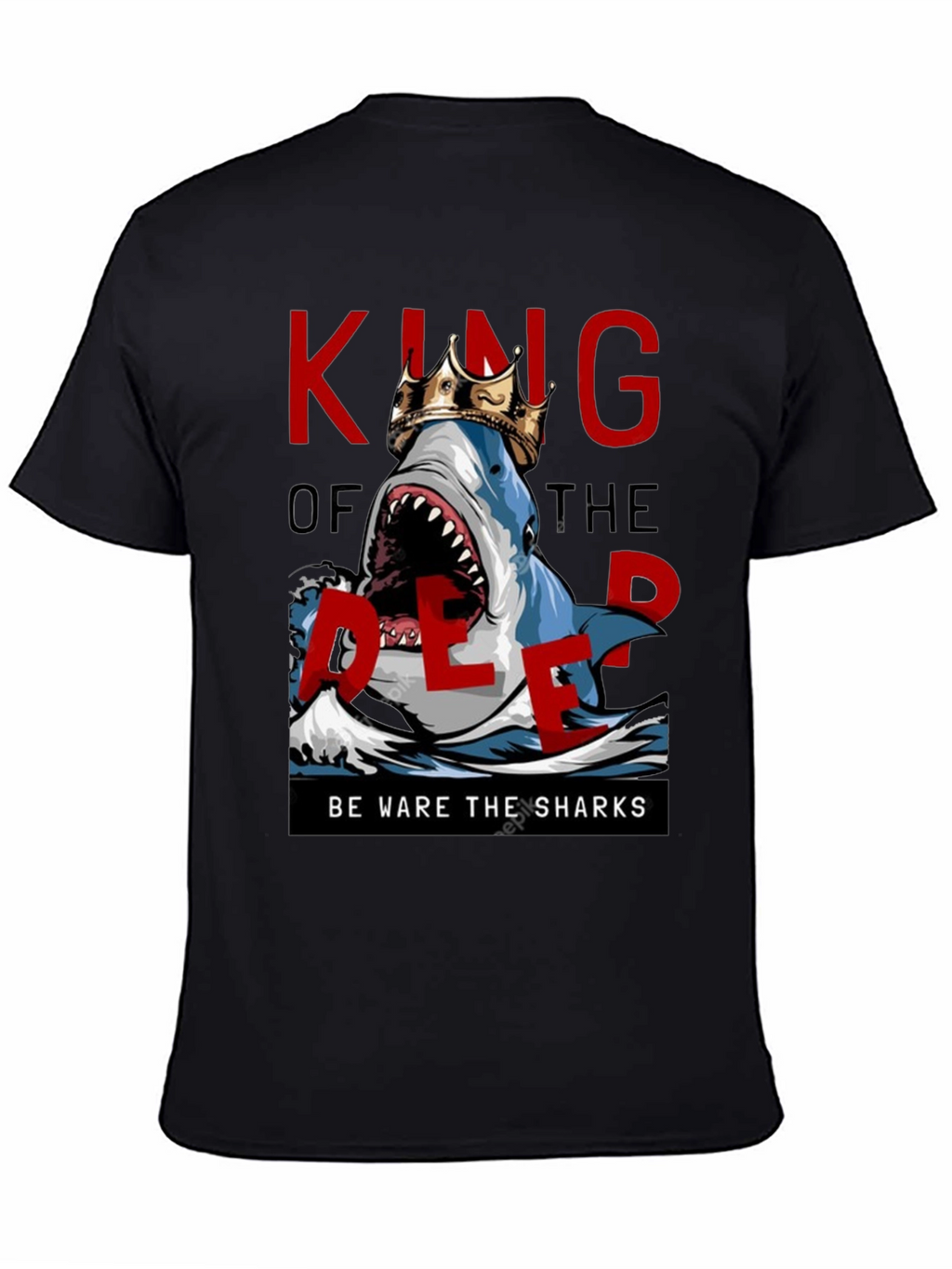 King of the Deep Shark Graphic Tee