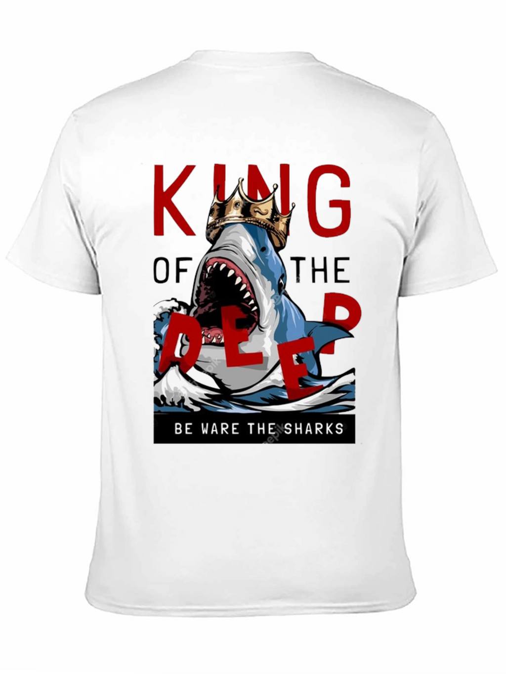 King of the Deep Shark Graphic Tee