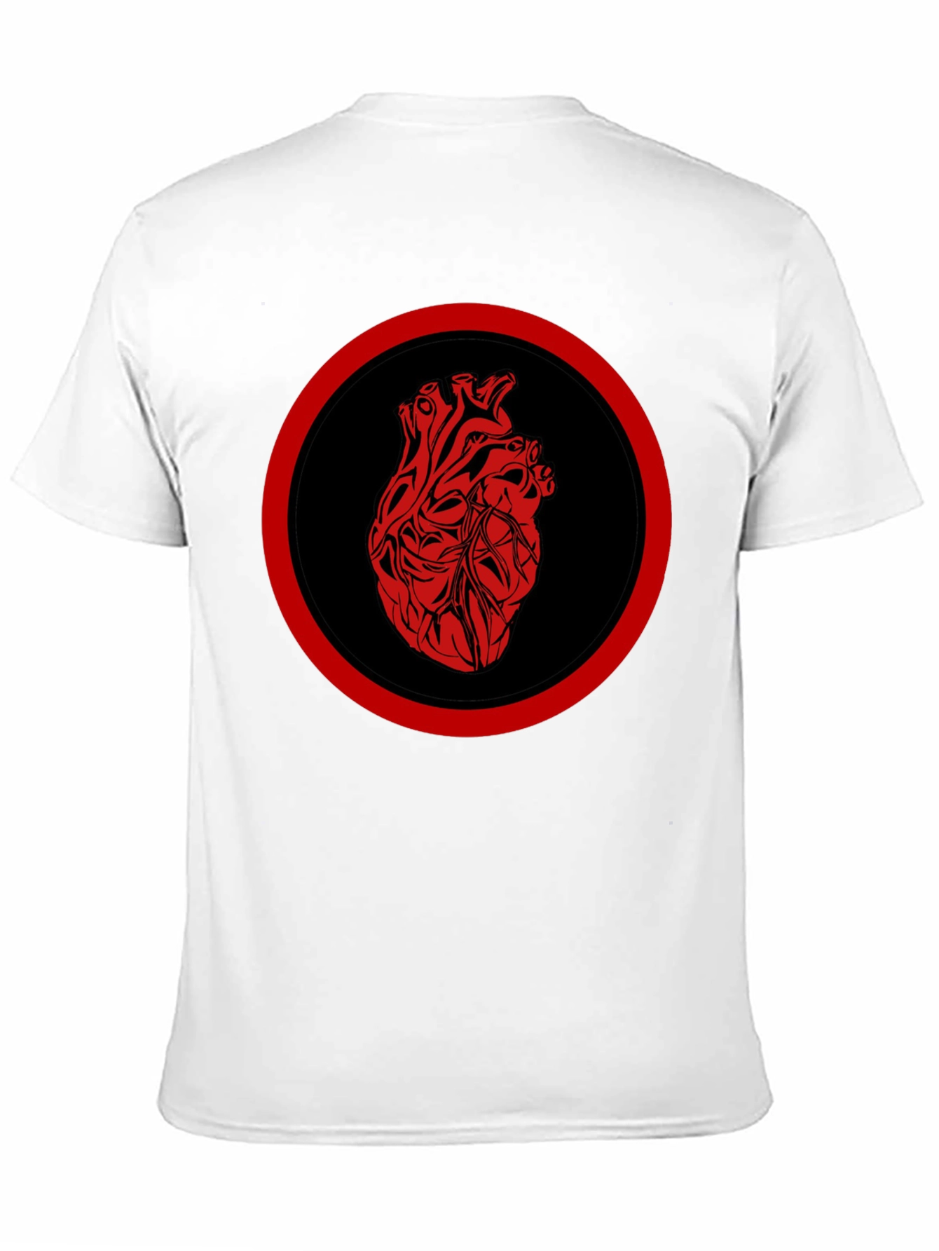 Anatomical Heart Graphic Tee - Black