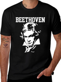 Beethoven Graphic Tee - Classic Composer T-Shirt