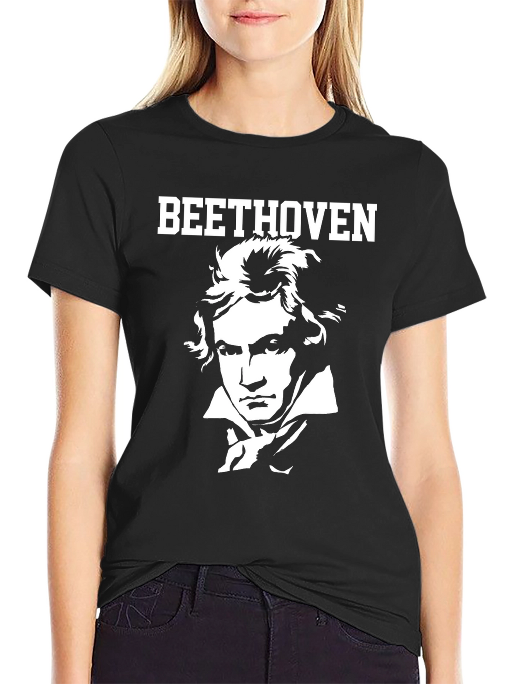 Beethoven Graphic Tee - Classic Composer T-Shirt