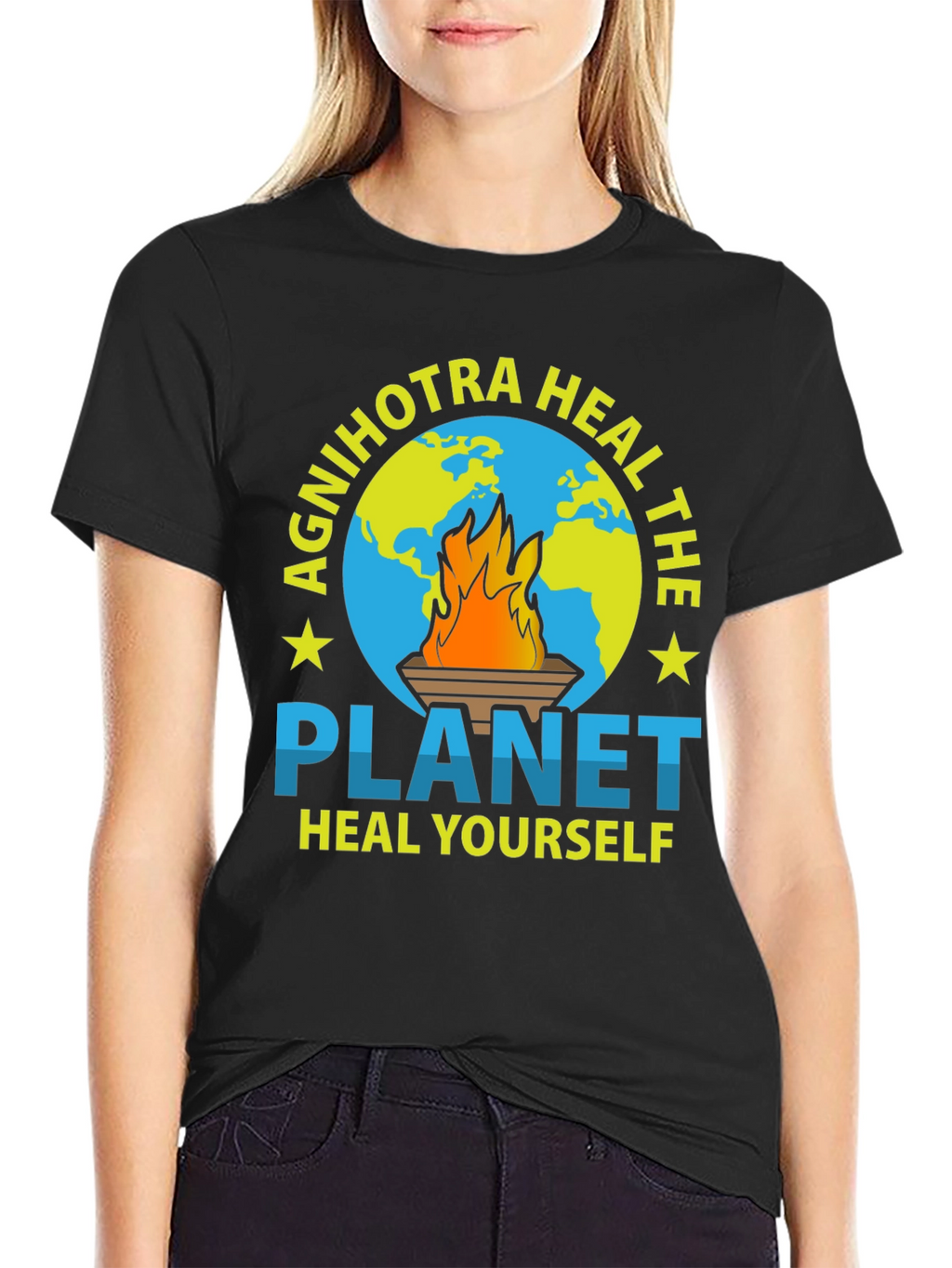 Agnihotra Heal The Planet T-Shirt