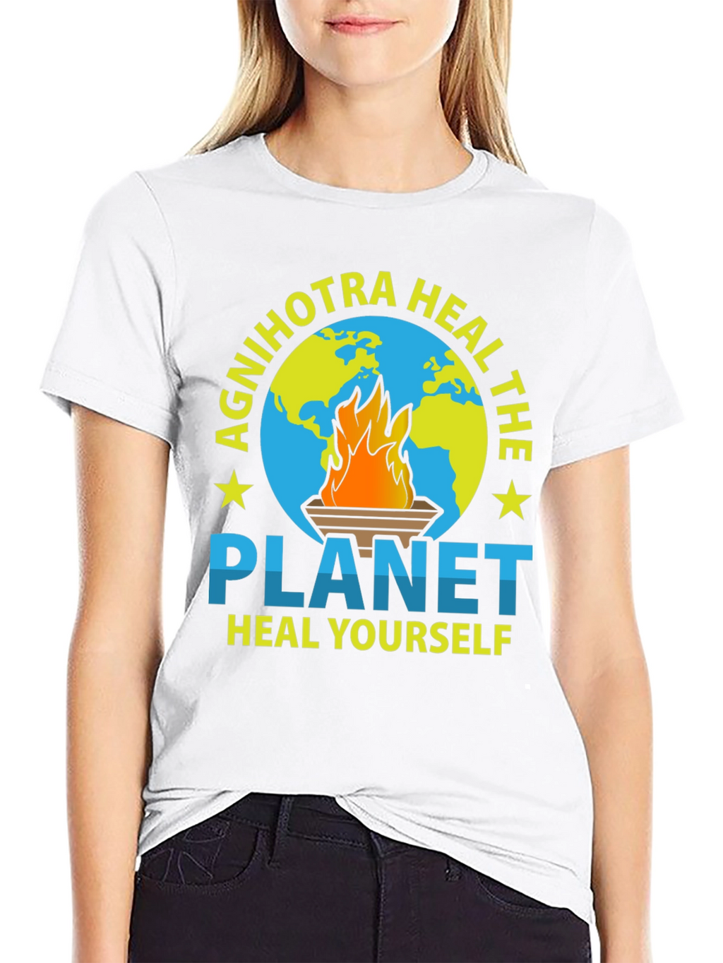 Agnihotra Heal The Planet T-Shirt