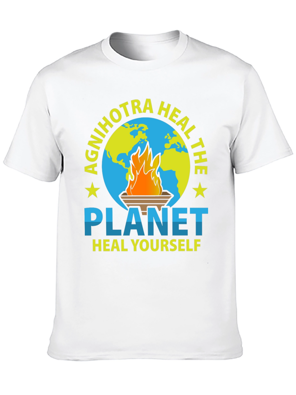 Agnihotra Heal The Planet T-Shirt