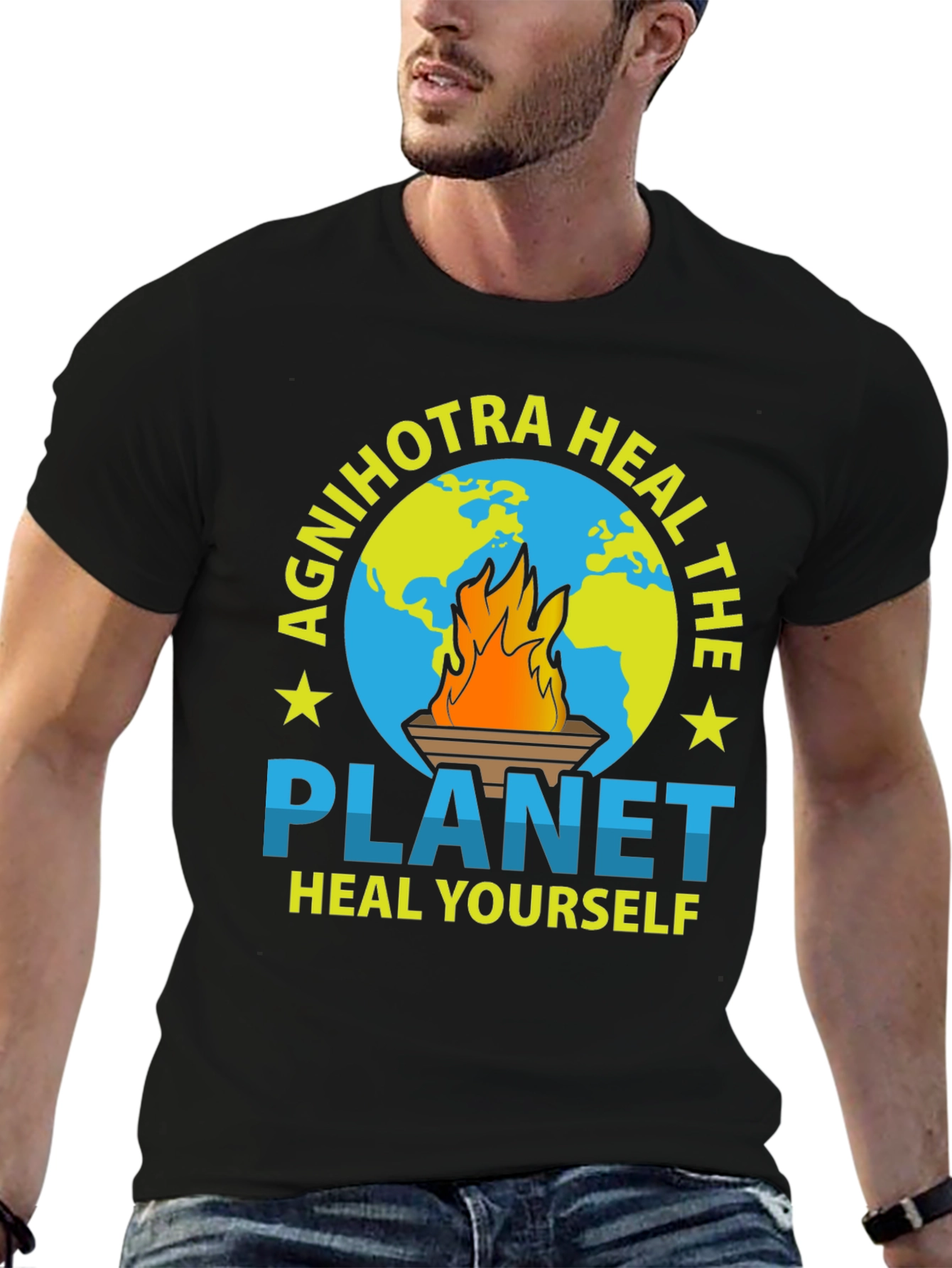 Agnihotra Heal The Planet T-Shirt
