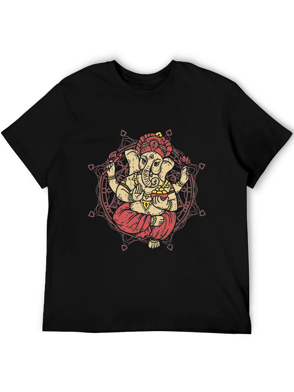 Ganesh Graphic Tee - Spiritual Style