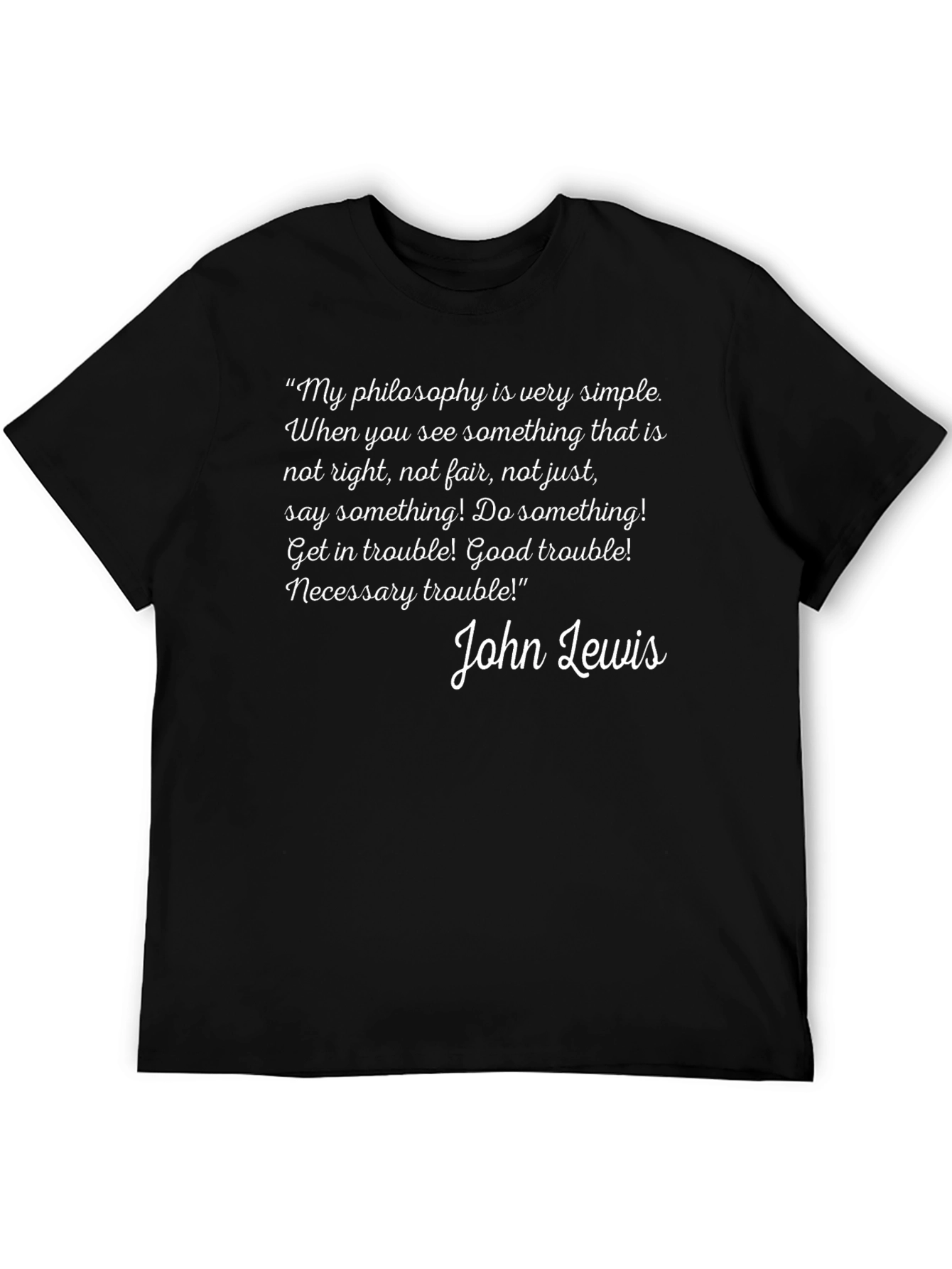 John Lewis Philosophy T-Shirt