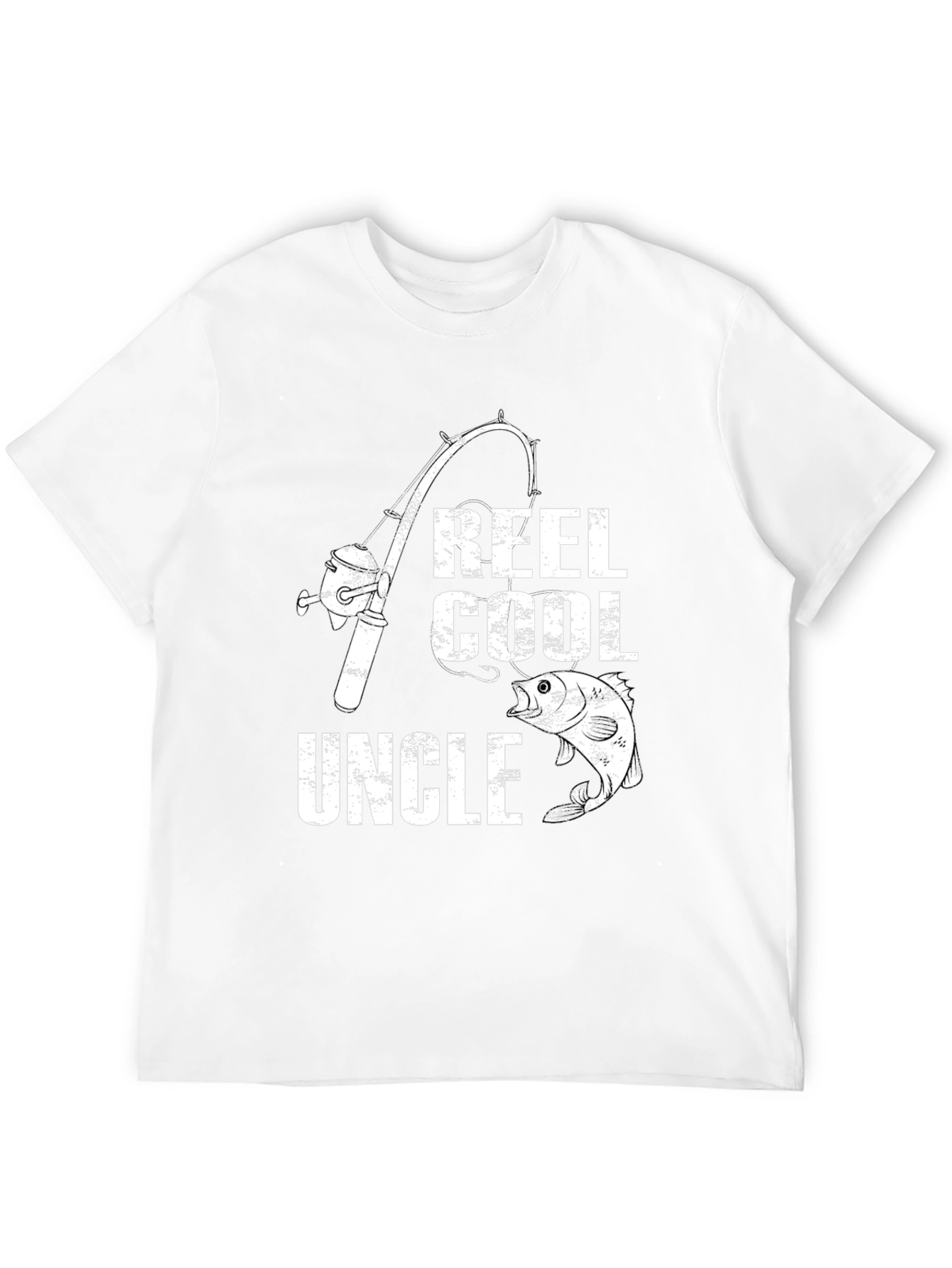 Reel Cool Uncle Fishing T-Shirt