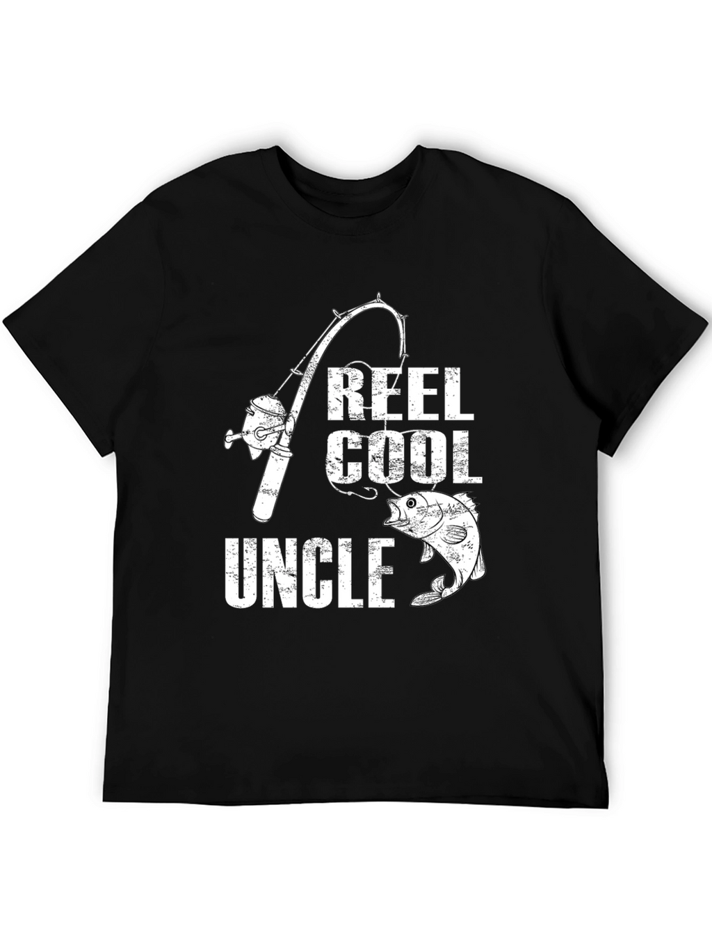 Reel Cool Uncle Fishing T-Shirt