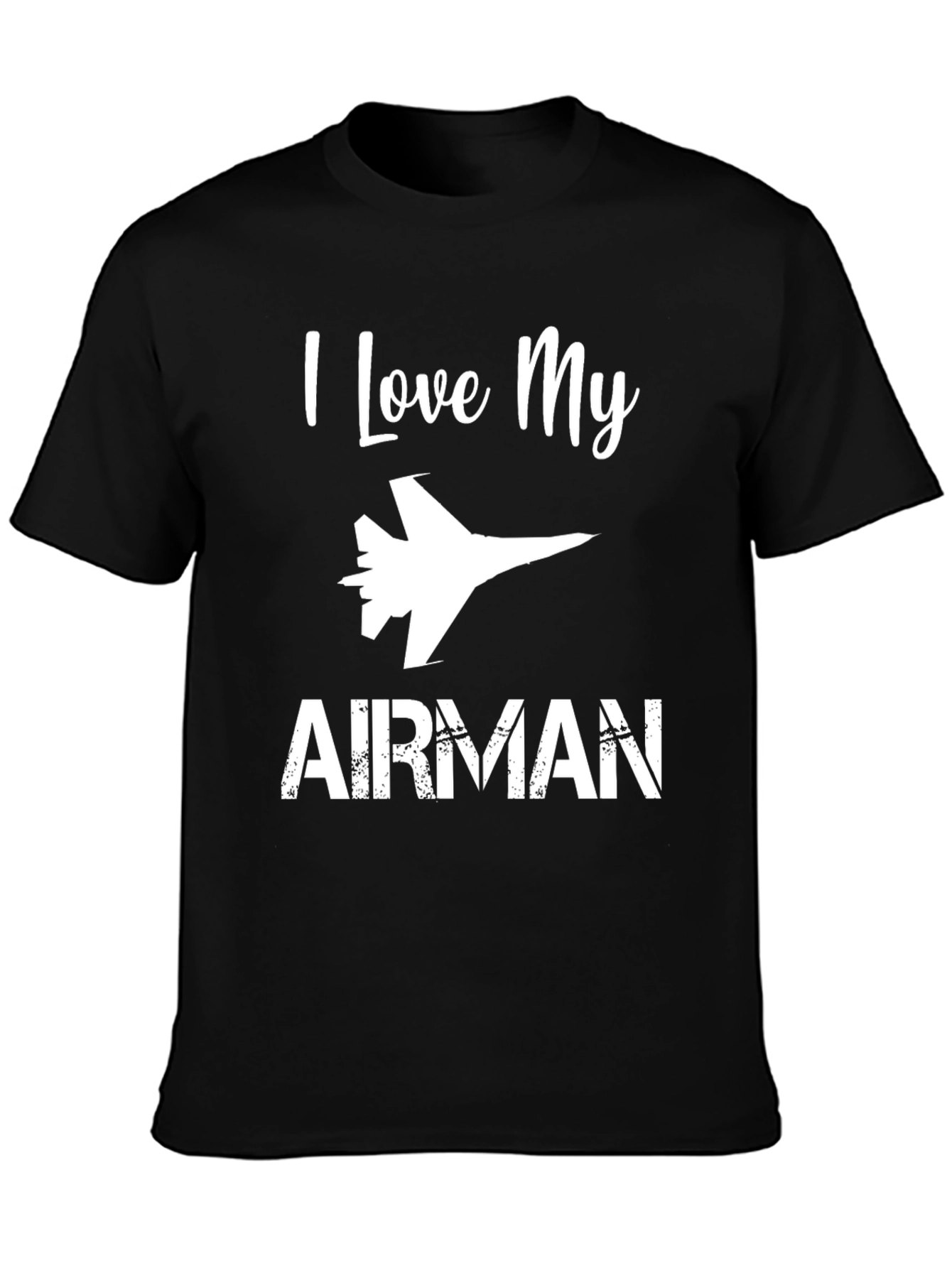 I Love My Airman T-Shirt - Military Pride Apparel