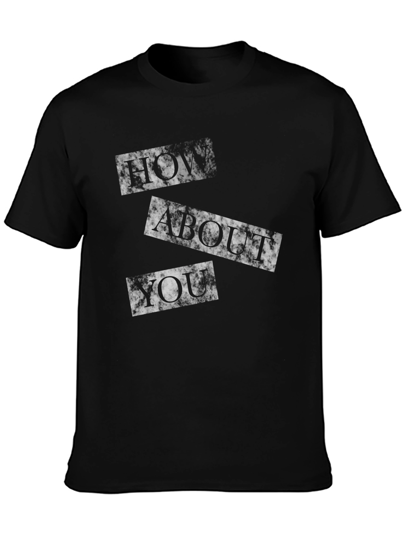 Distressed How About You Graphic Tee
