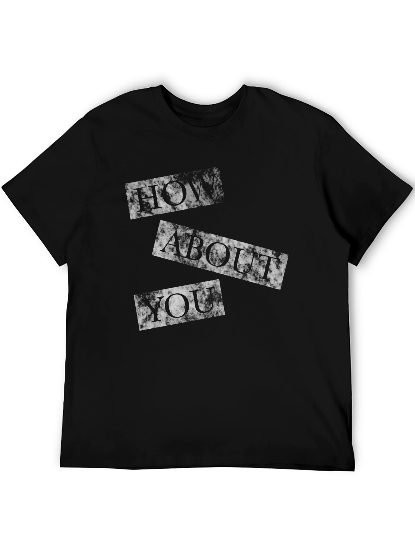 Distressed How About You Graphic Tee