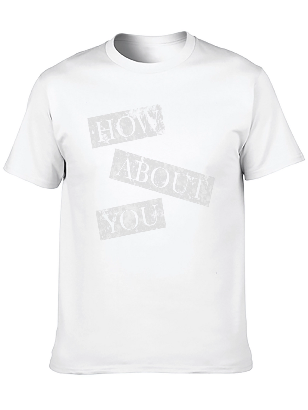 Distressed How About You Graphic Tee