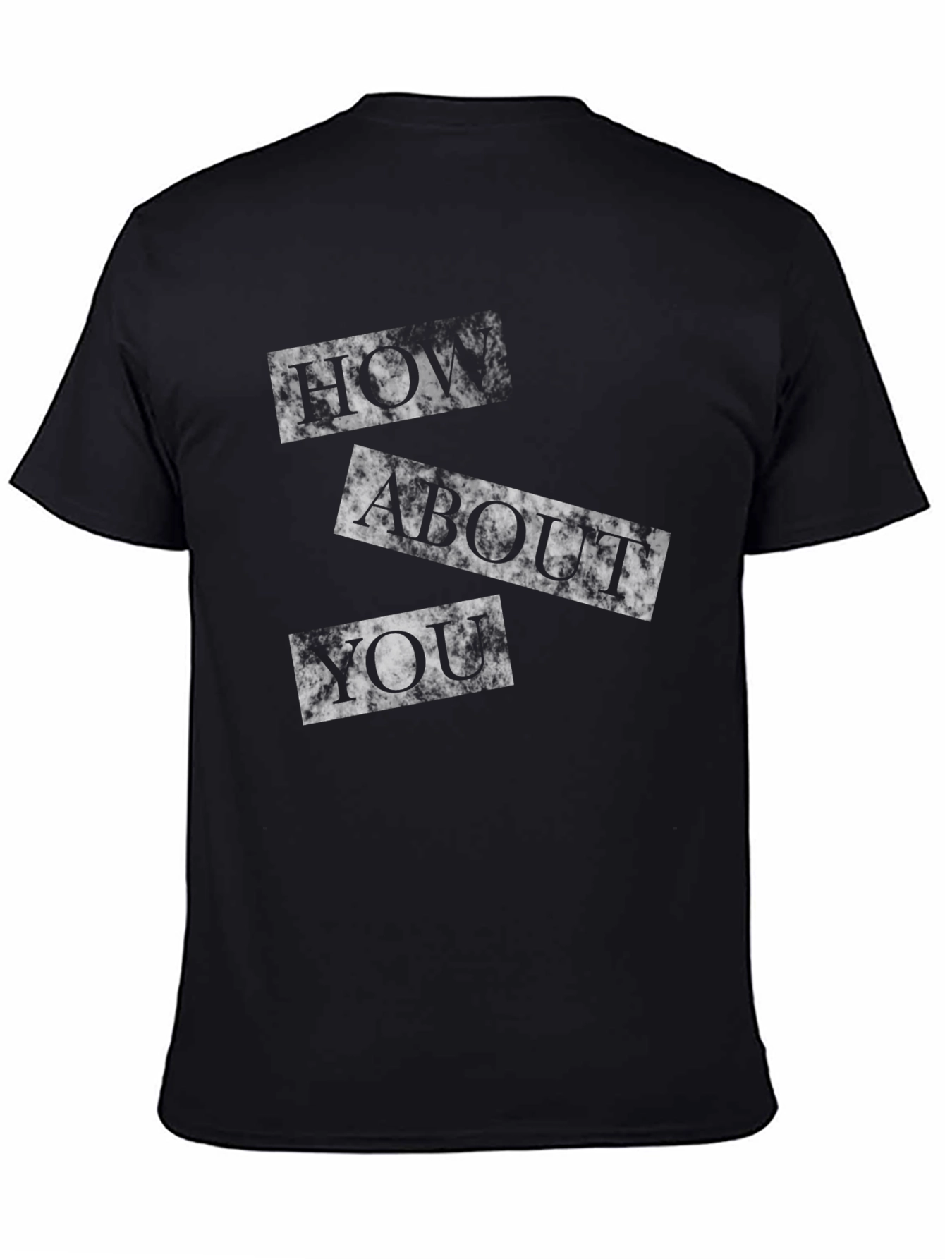 Distressed How About You Graphic Tee