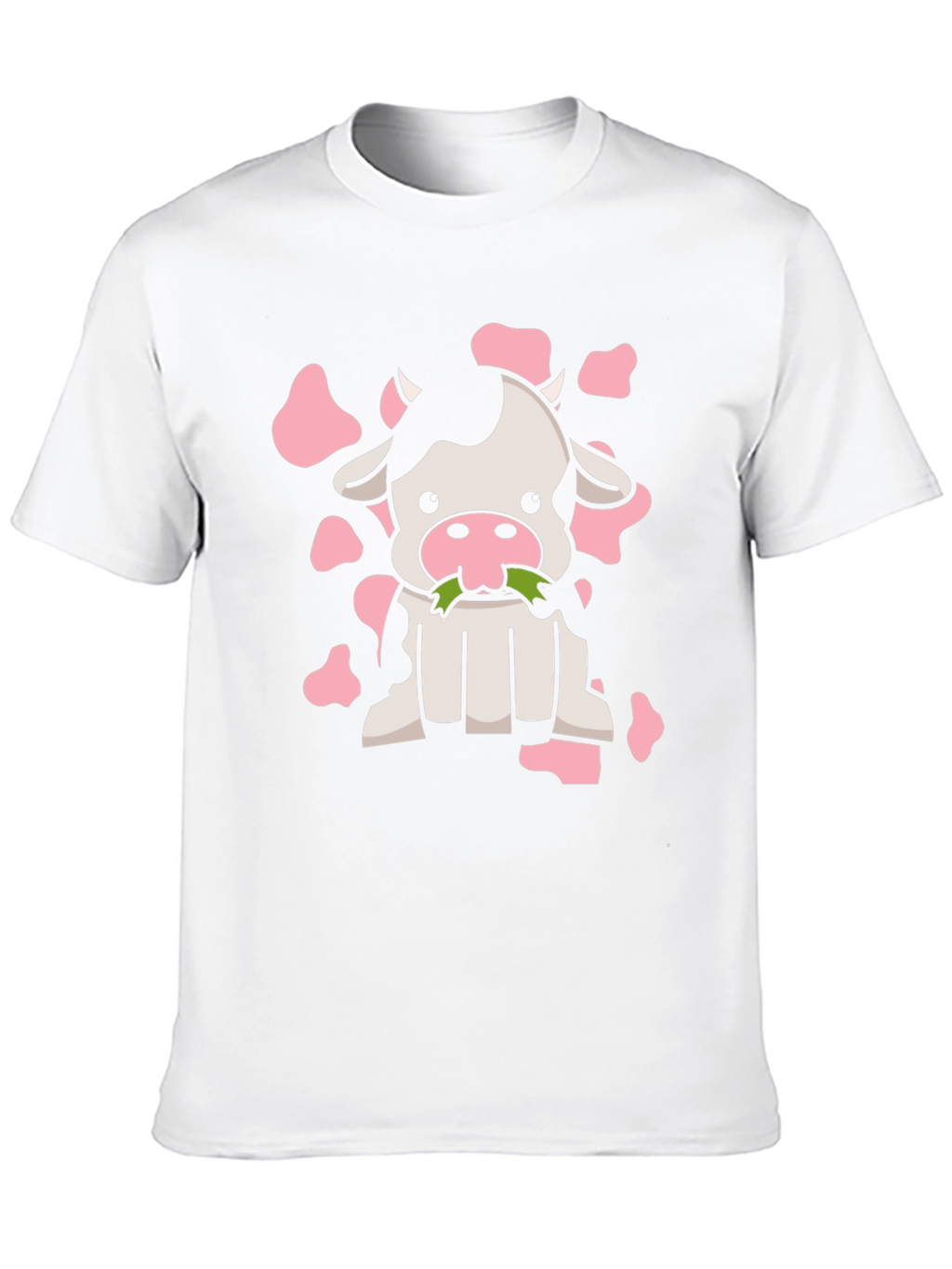 Cow Print Graphic Tee
