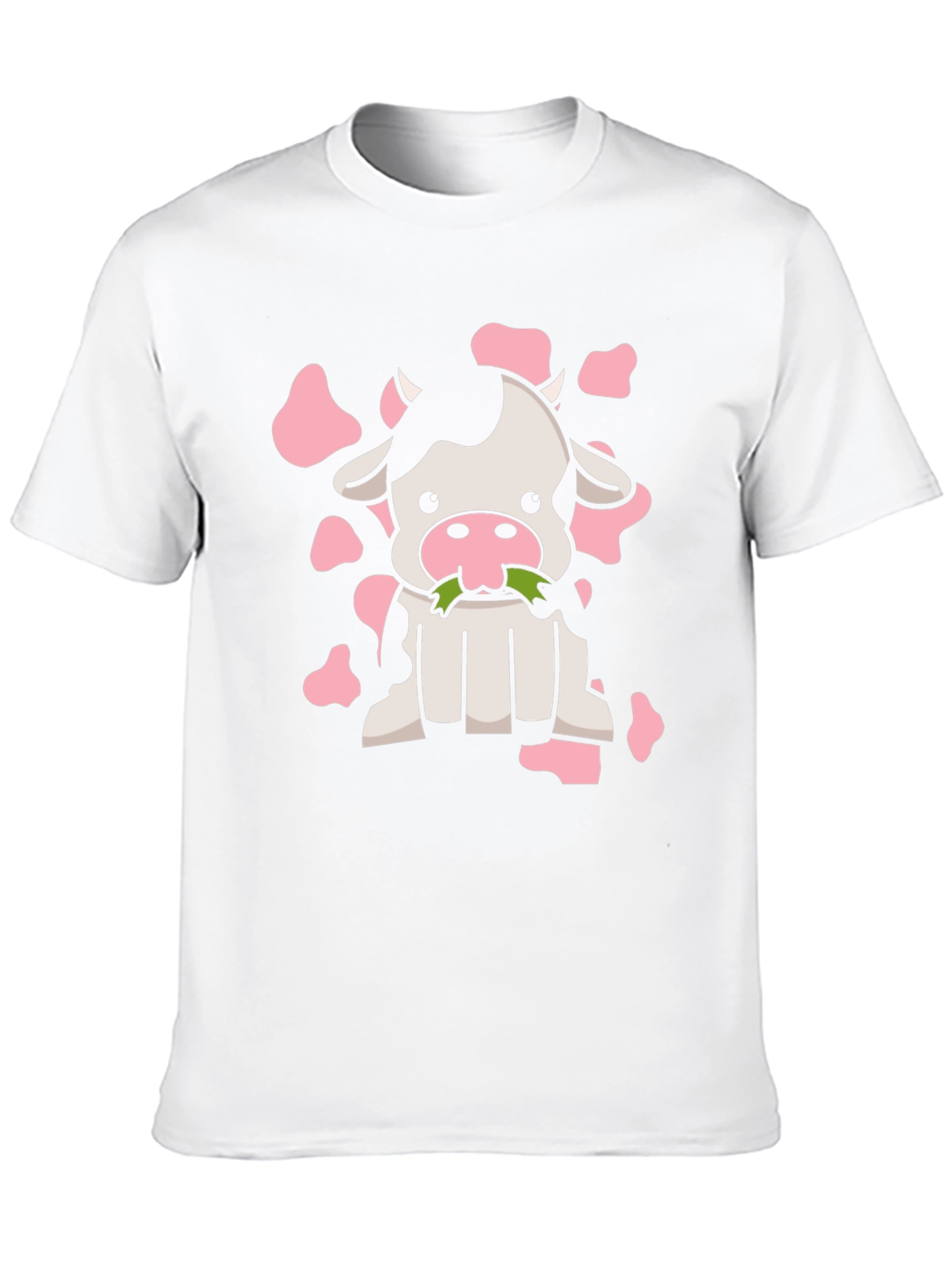 Cow Print Graphic Tee