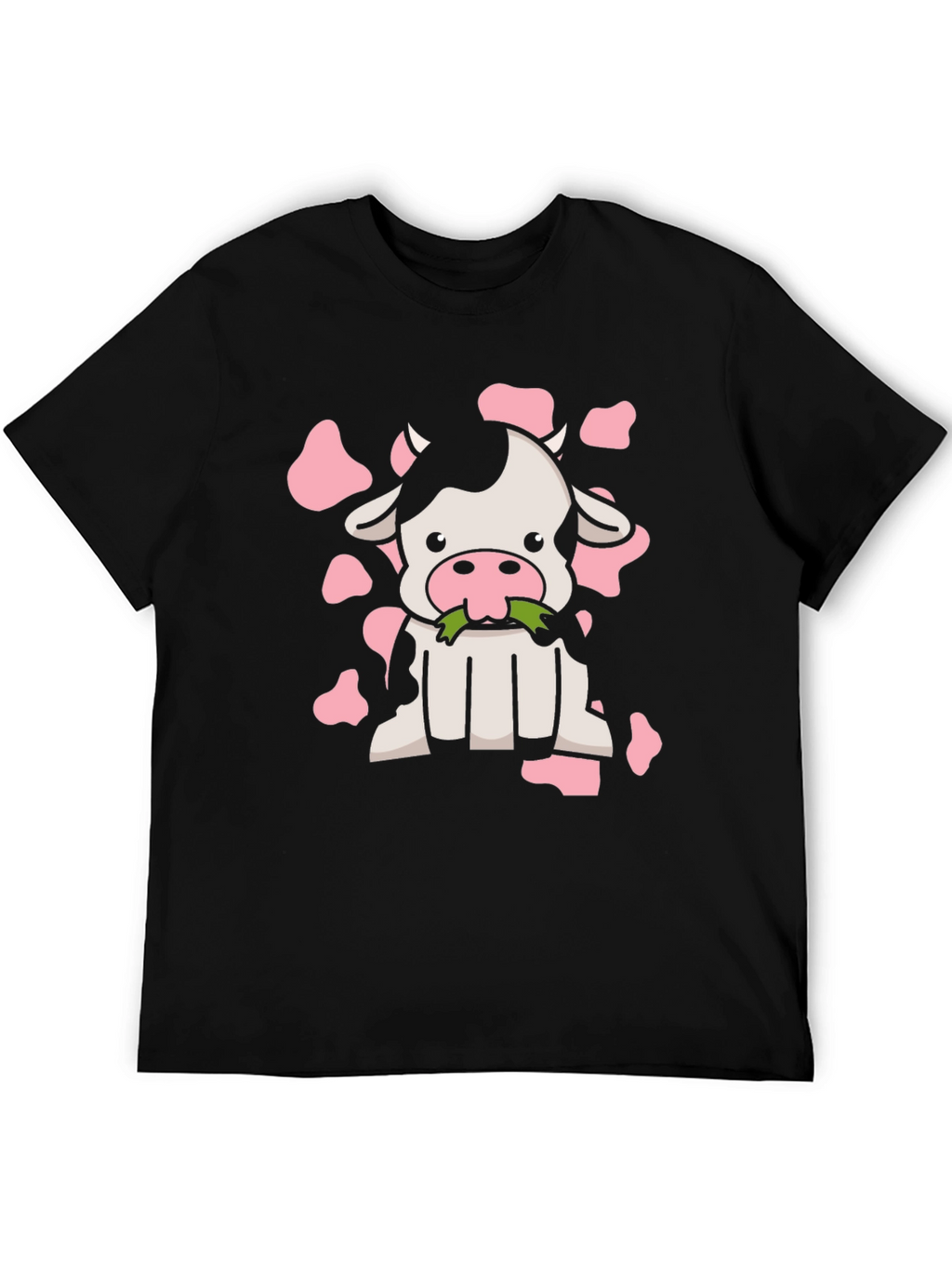 Cow Print Graphic Tee