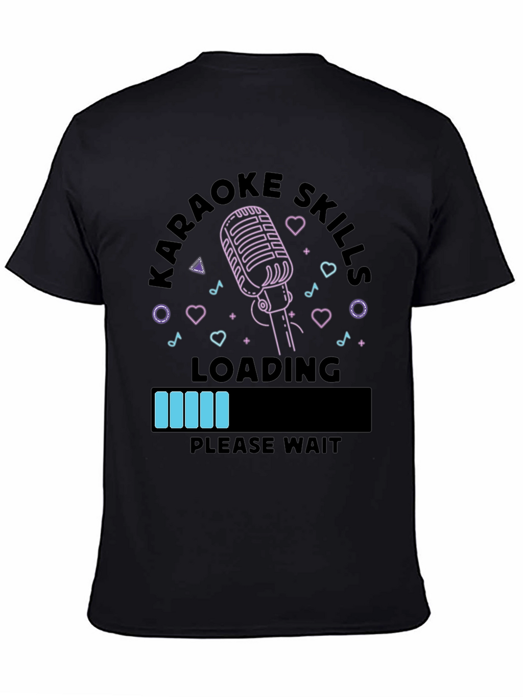 Karaoke Skills Loading Funny Graphic T-Shirt
