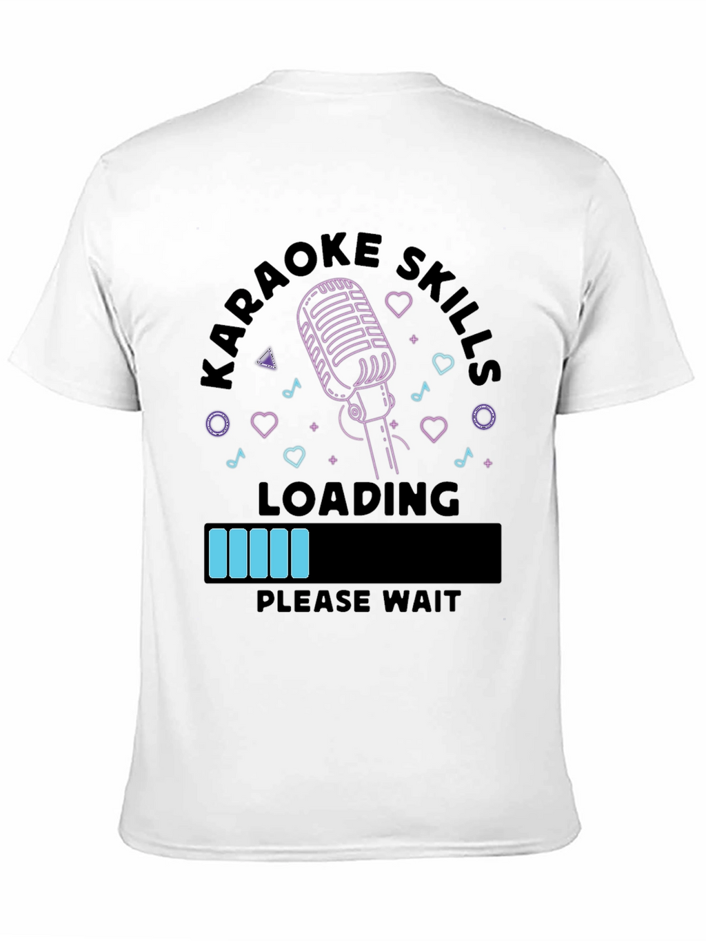 Karaoke Skills Loading Funny Graphic T-Shirt