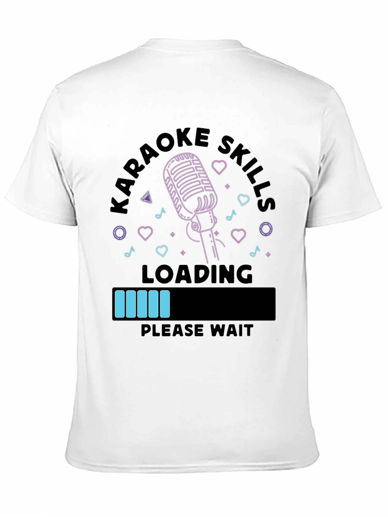 Karaoke Skills Loading Funny Graphic T-Shirt